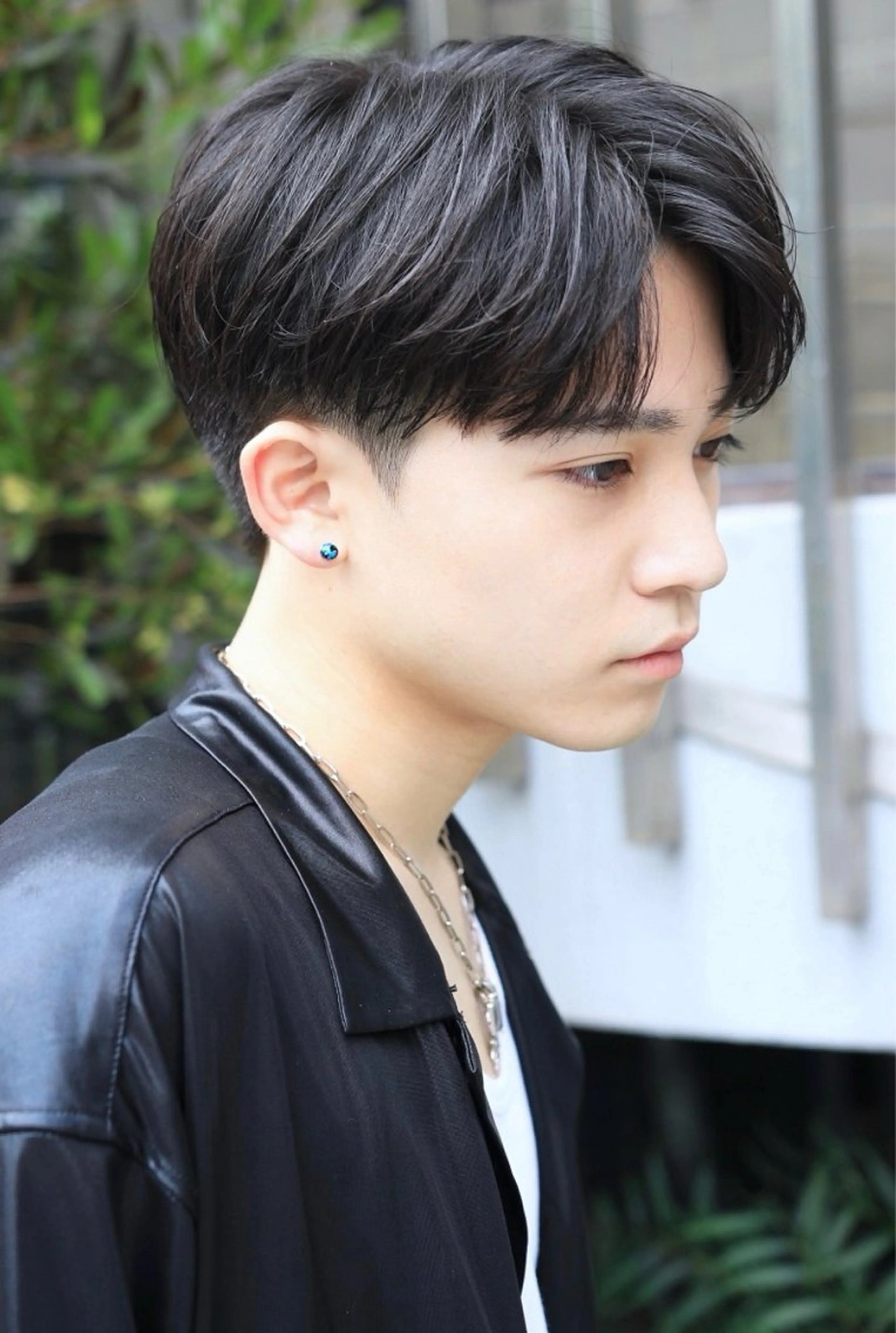 ショート メンズ マッシュ 行方 晴貴のヘアスタイル
