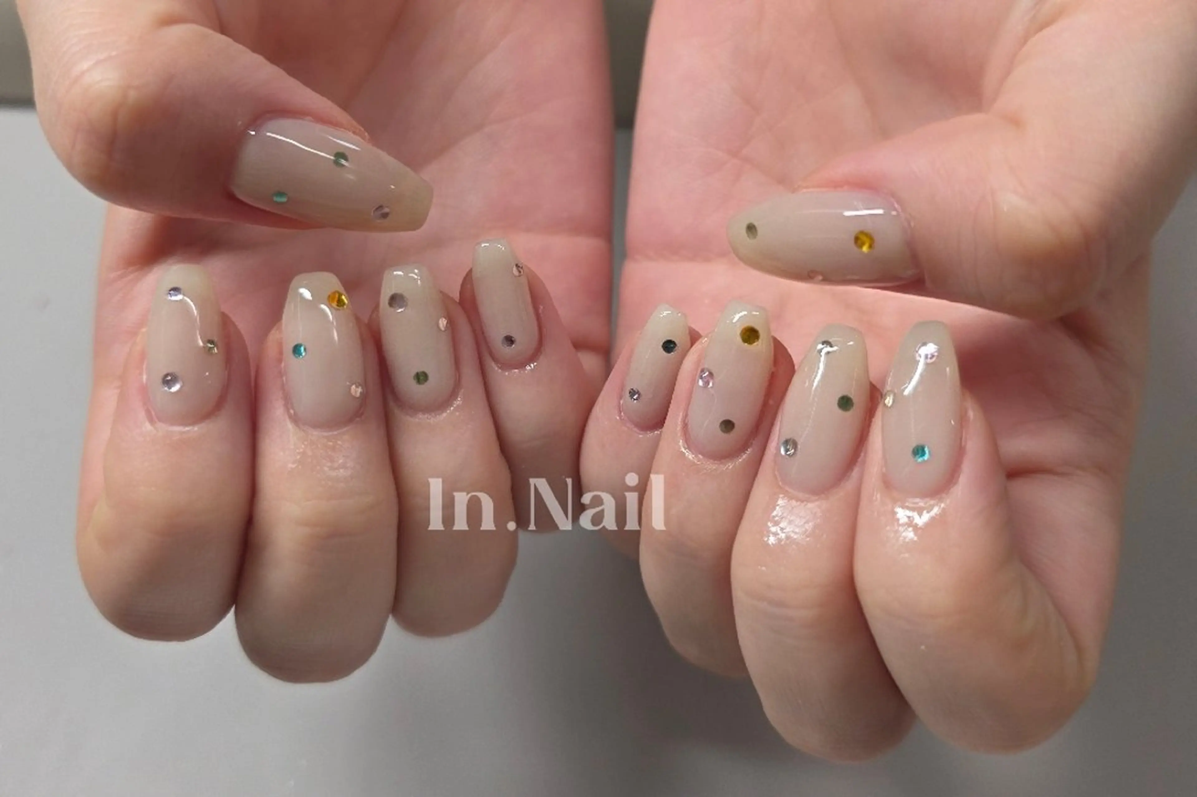 ネイル ストーンネイル ハンドネイル ハンドケア ᴵⁿ. ᴺᵃⁱˡのネイルデザイン