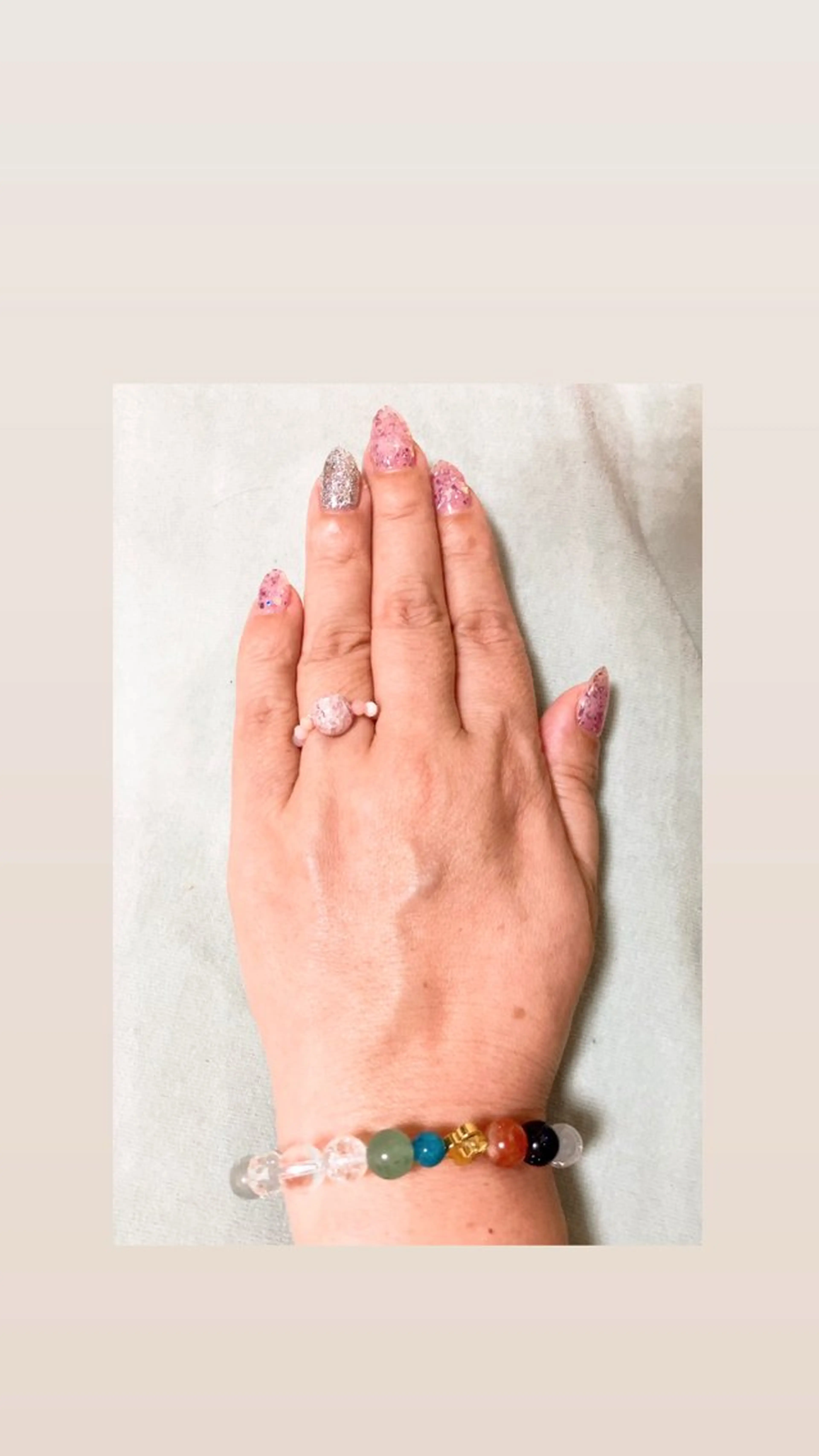 ネイル ストーンネイル ハンドネイル Chandra nail&tarotのネイルデザイン