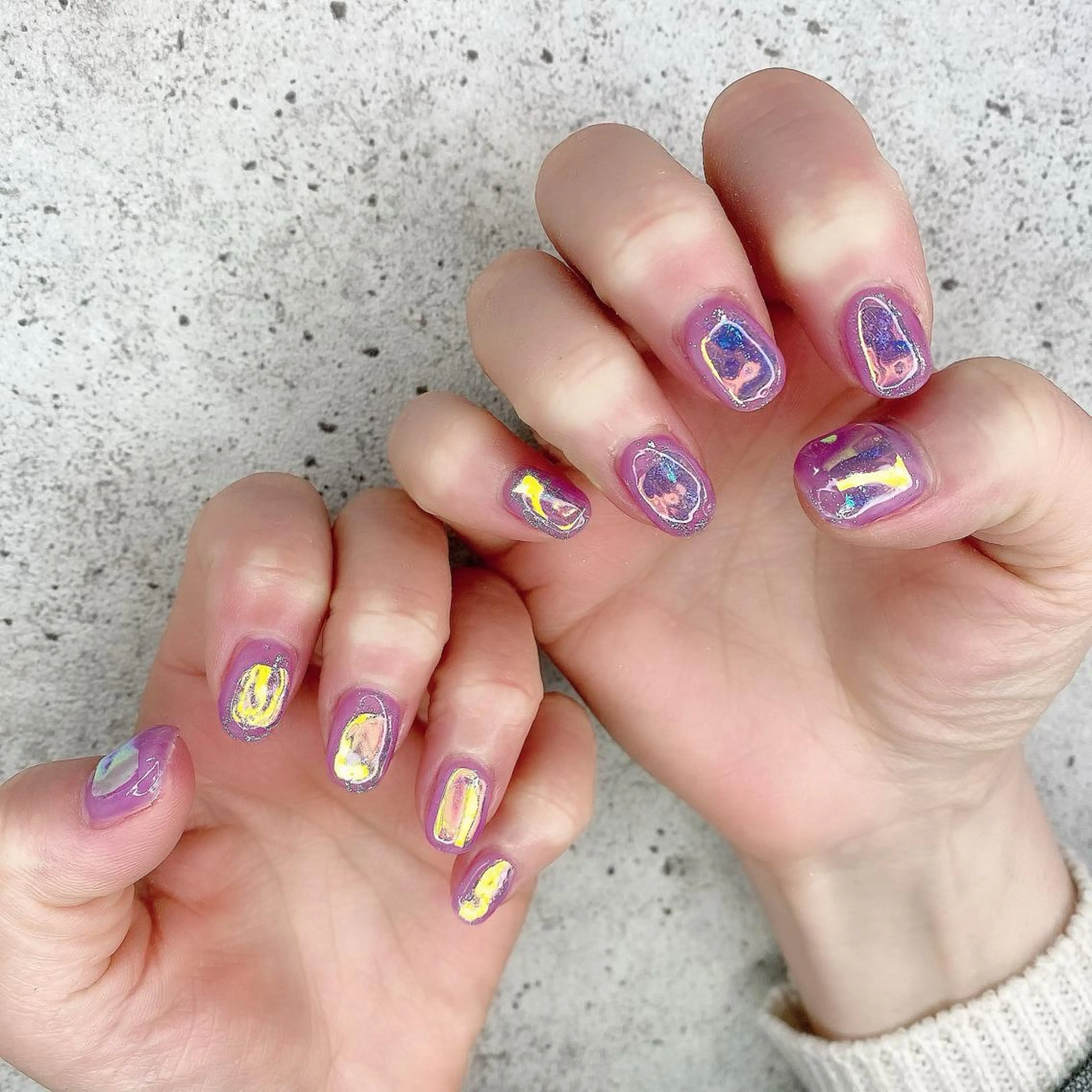 ショート カラー パーマ ヘアアレンジ メンズ キッズ ネイル マツエク・マツパ Salon Ｋのネイルデザイン