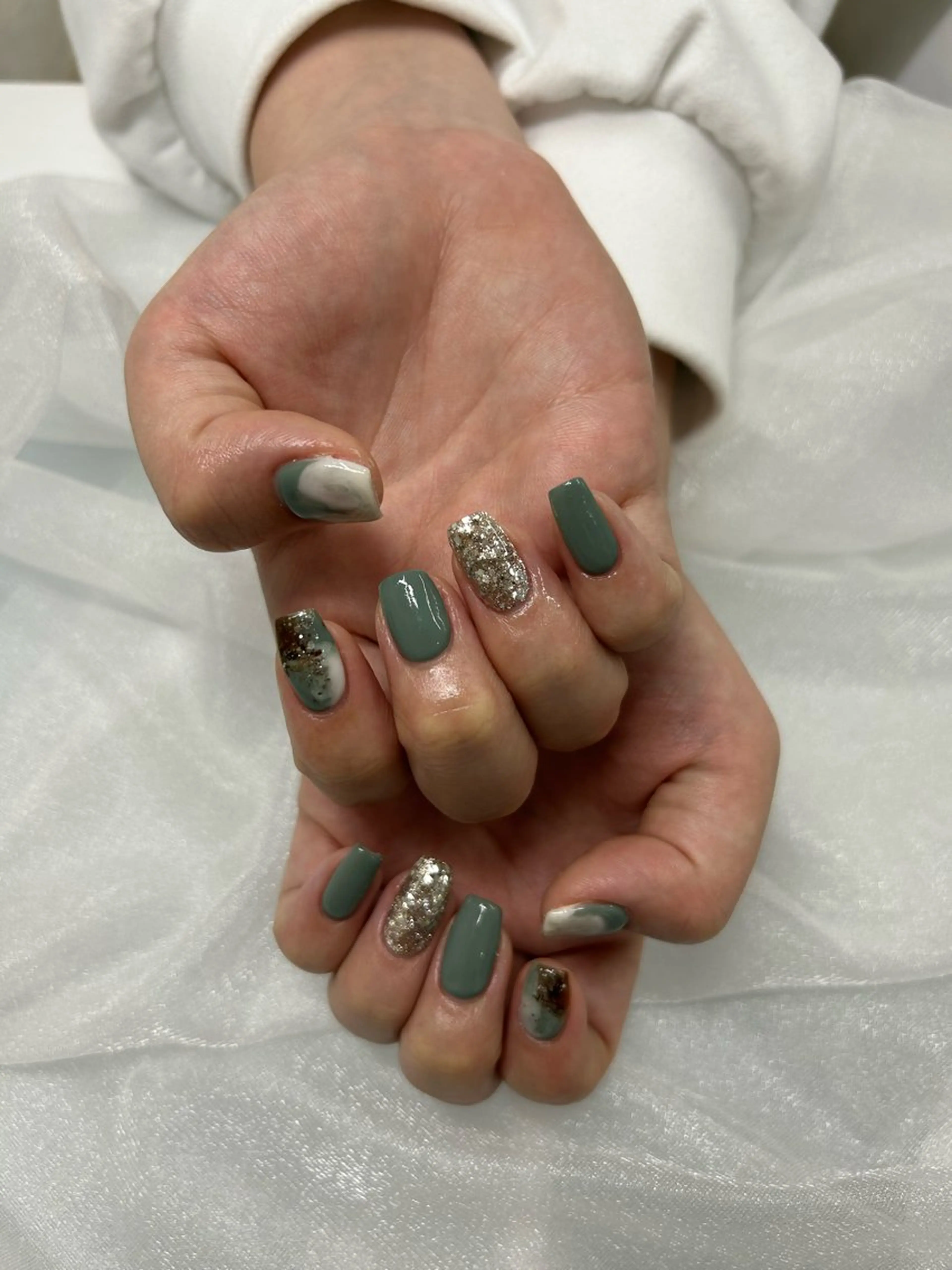 ネイル ニュアンスネイル 加藤 楓子のネイルデザイン