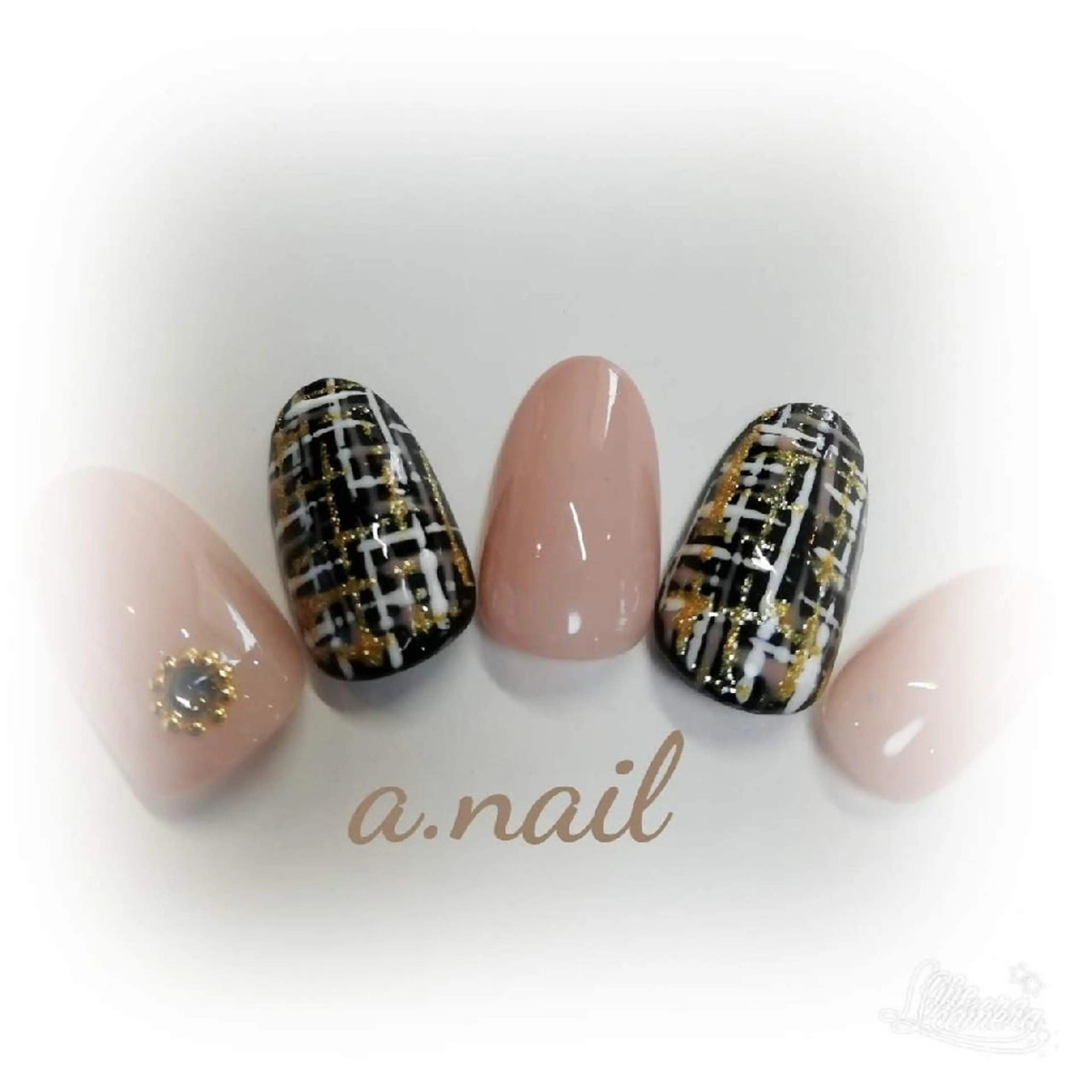 ネイル フレンチネイル 大理石ネイル(マーブル) ストーンネイル ネイルサロン エーネイルのネイルデザイン