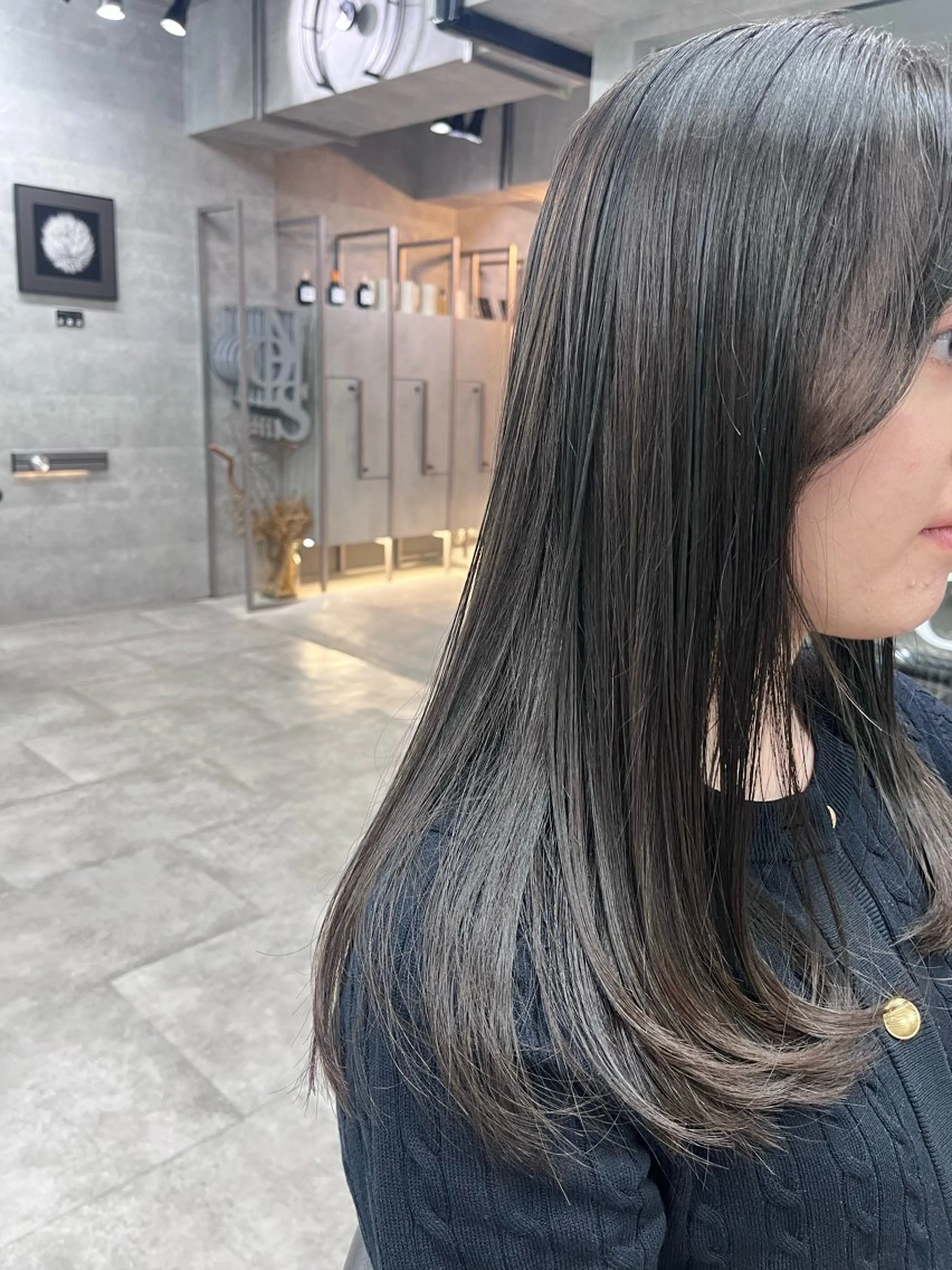 ロング カラー ダブルカラー トリートメント NOOS表参道所属・noos表参道 ナツミのヘアスタイル