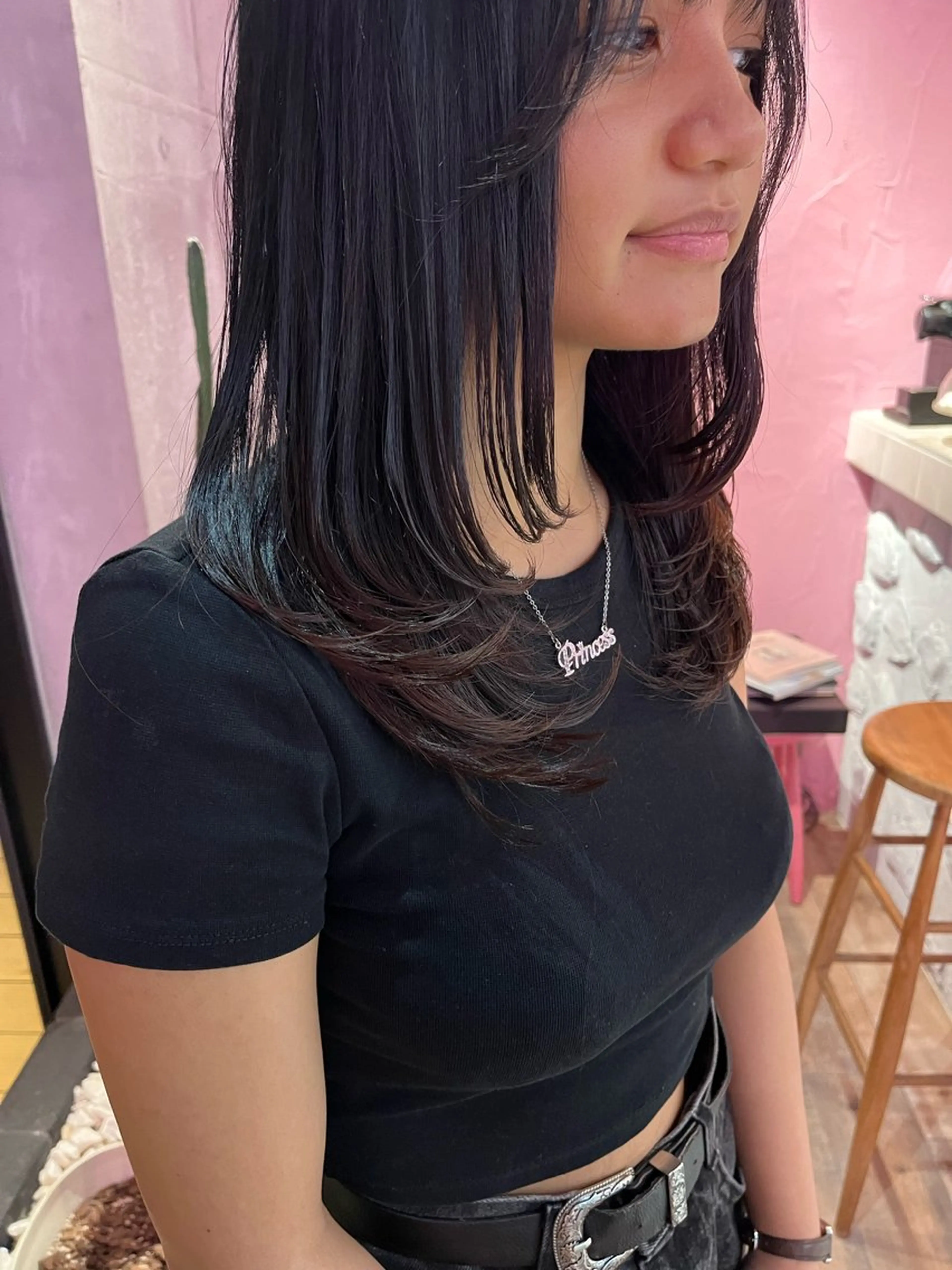 艶感透明感カラー🤍 hinaのヘアスタイル