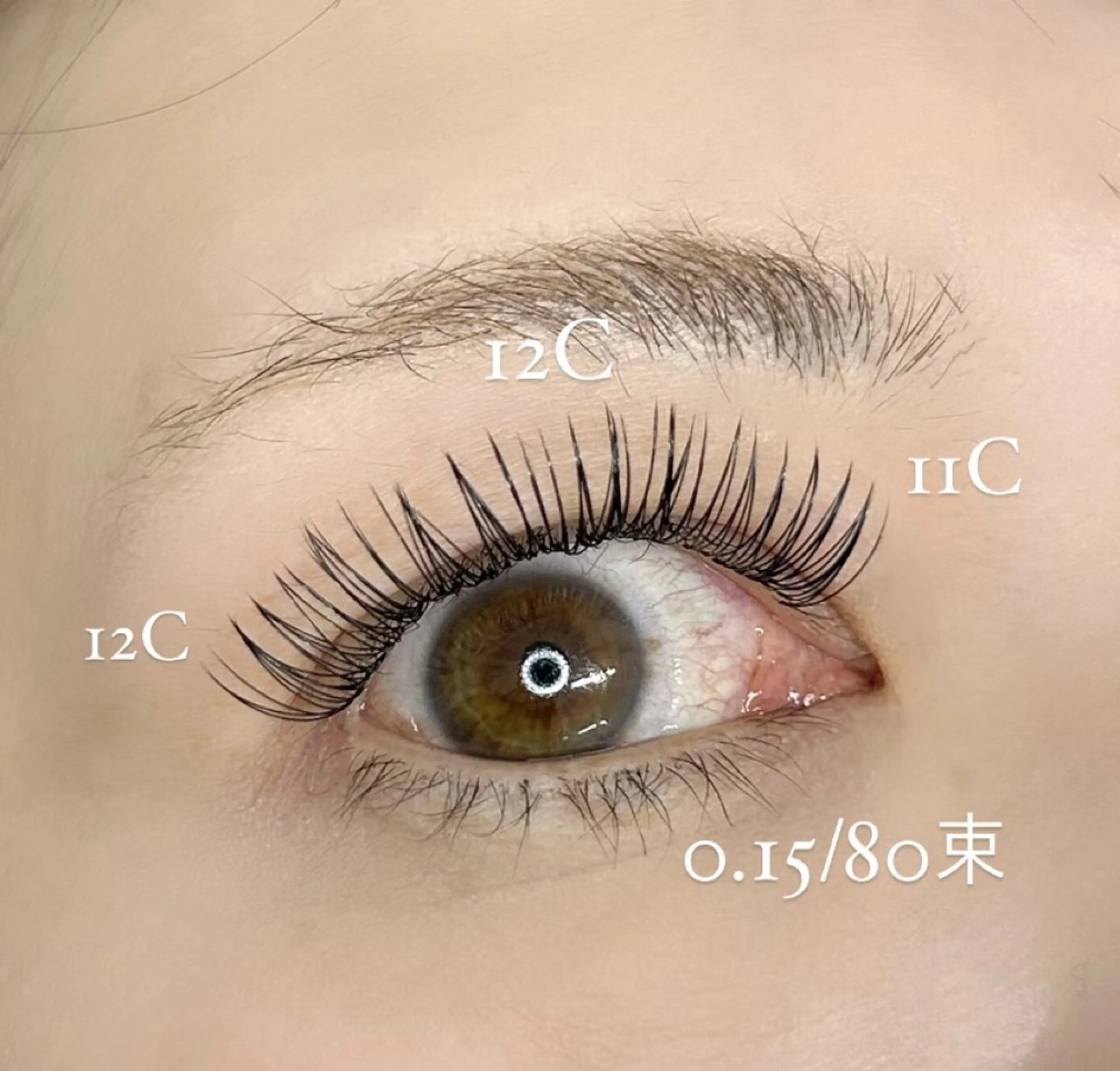 マツエク・マツパ アイラッシュ アトリエBONOのマツエク・マツパデザイン