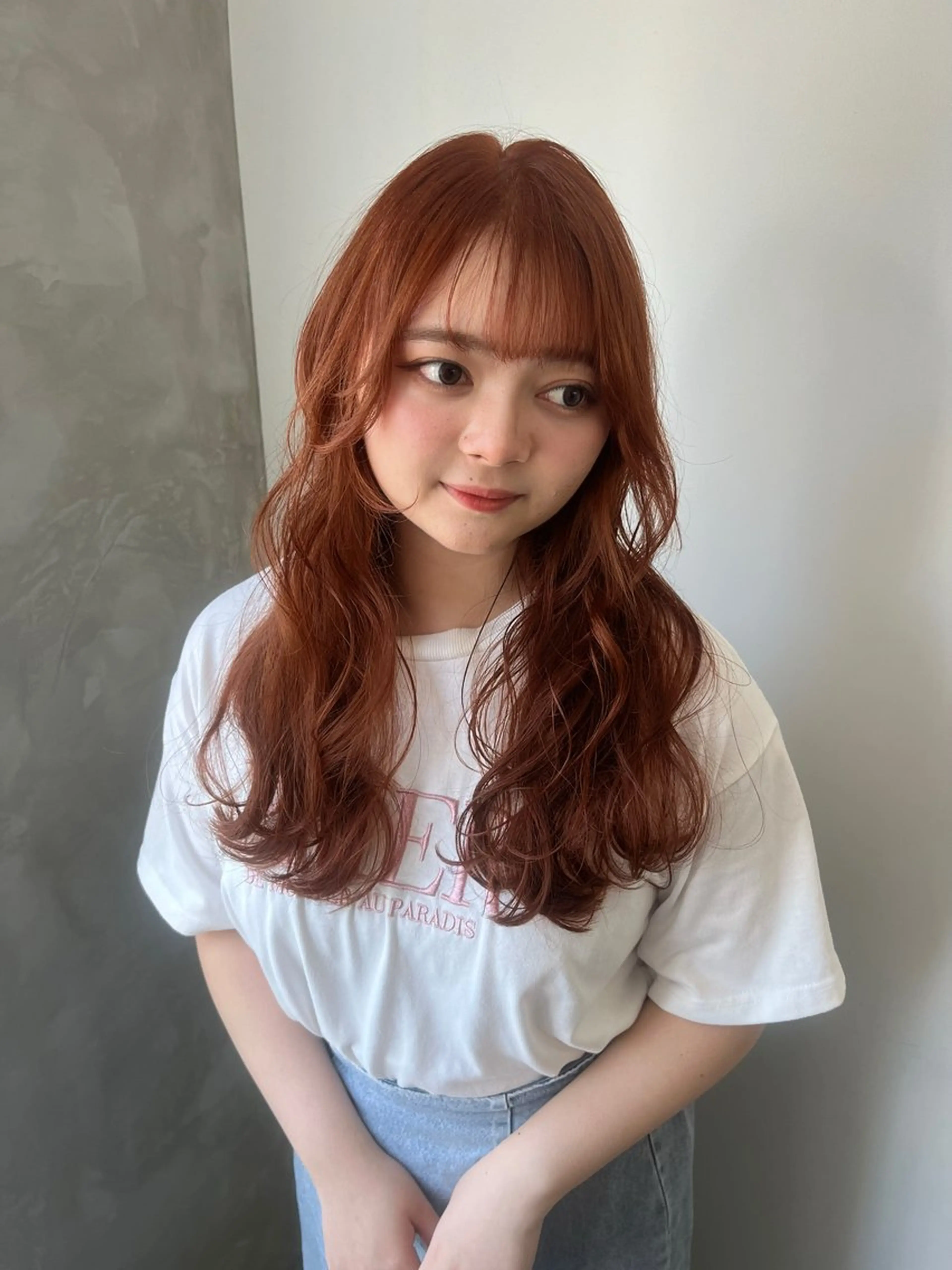 ロング れんか/ボブ/レイヤ ー/ベージュ/艶髪のヘアスタイル