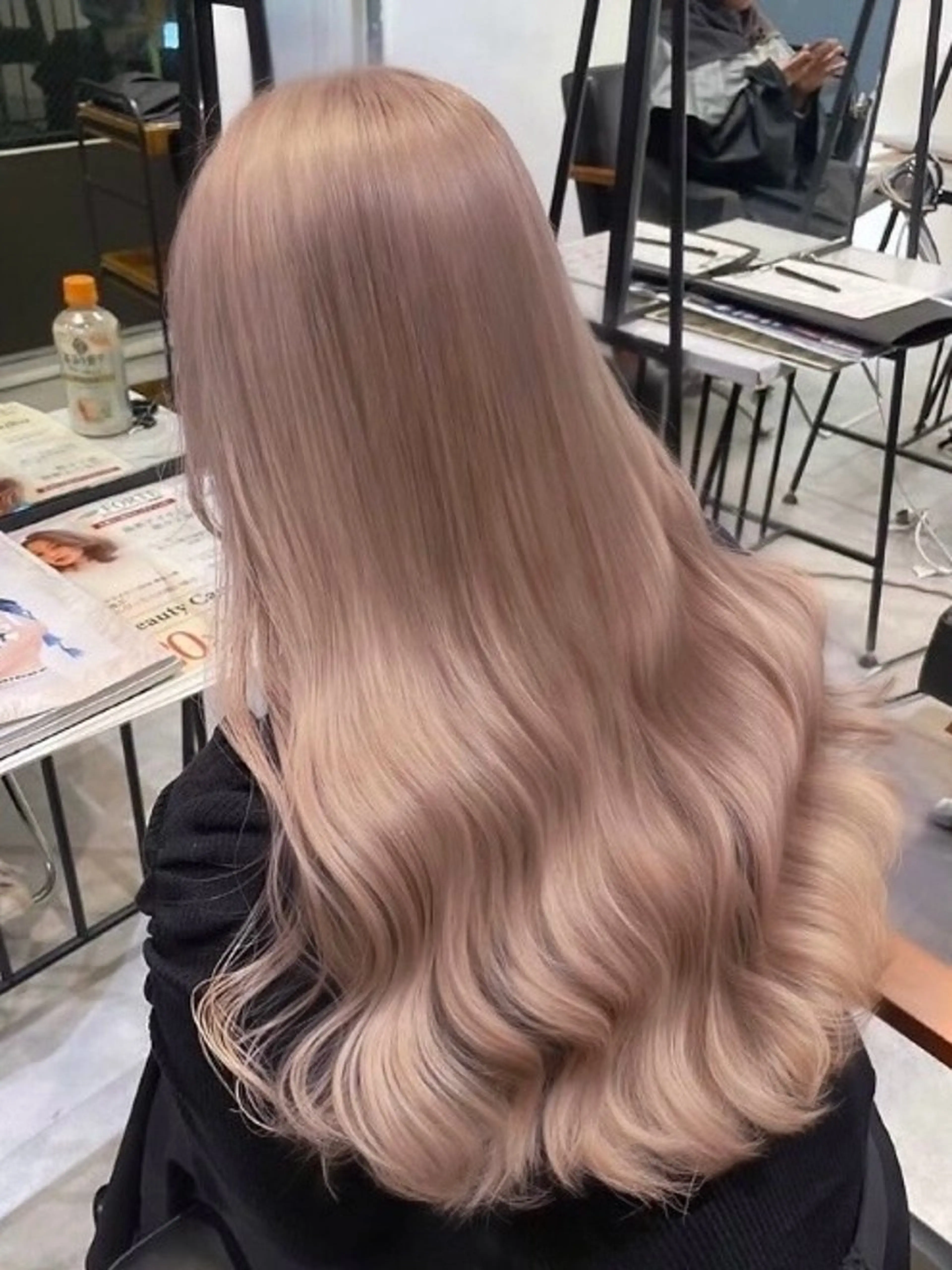 抜け感カラー🫧🍑✨ブリーチ➕カラー✨(ショート料金)の写真