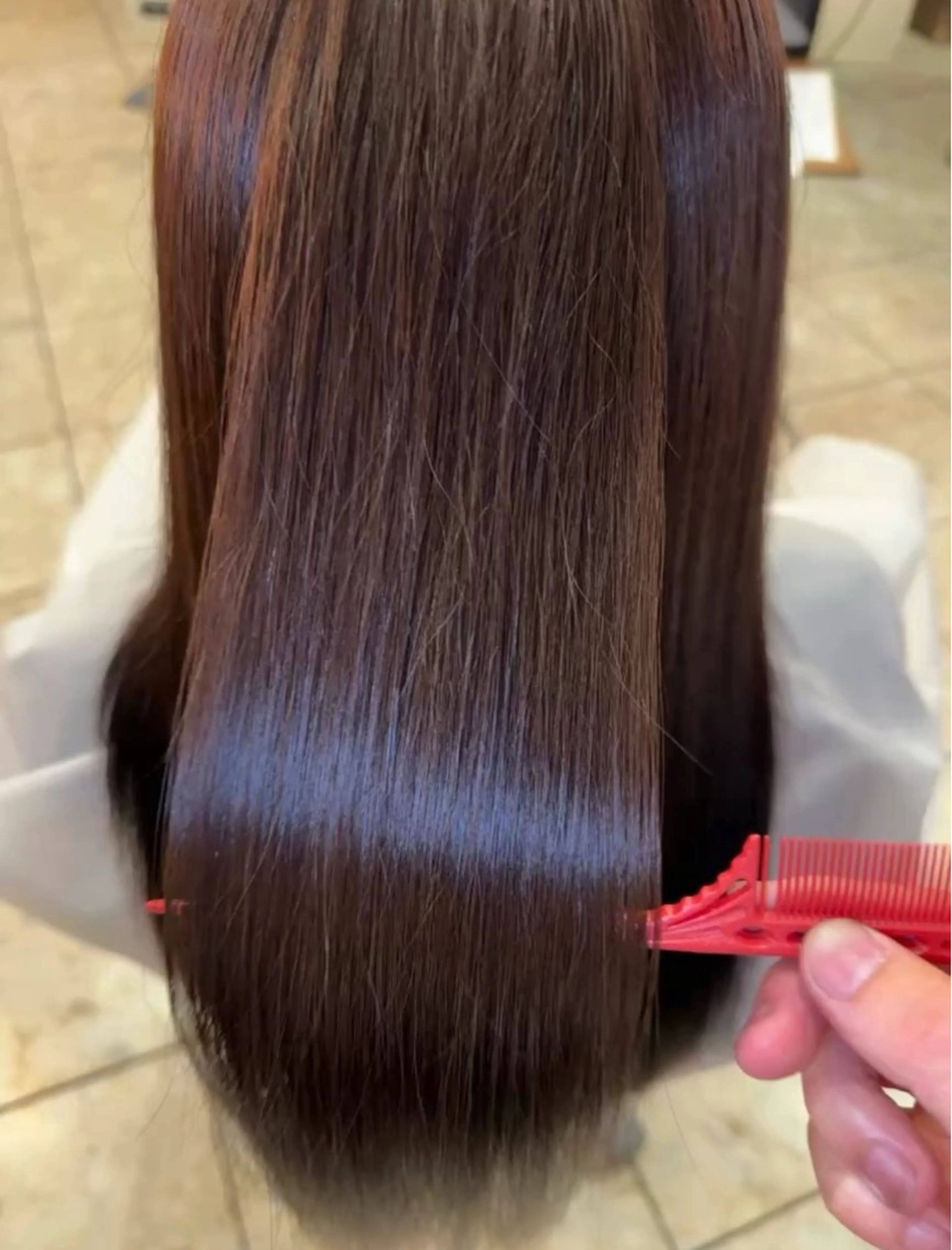 ロング カラー 山中 帝耀のヘアスタイル