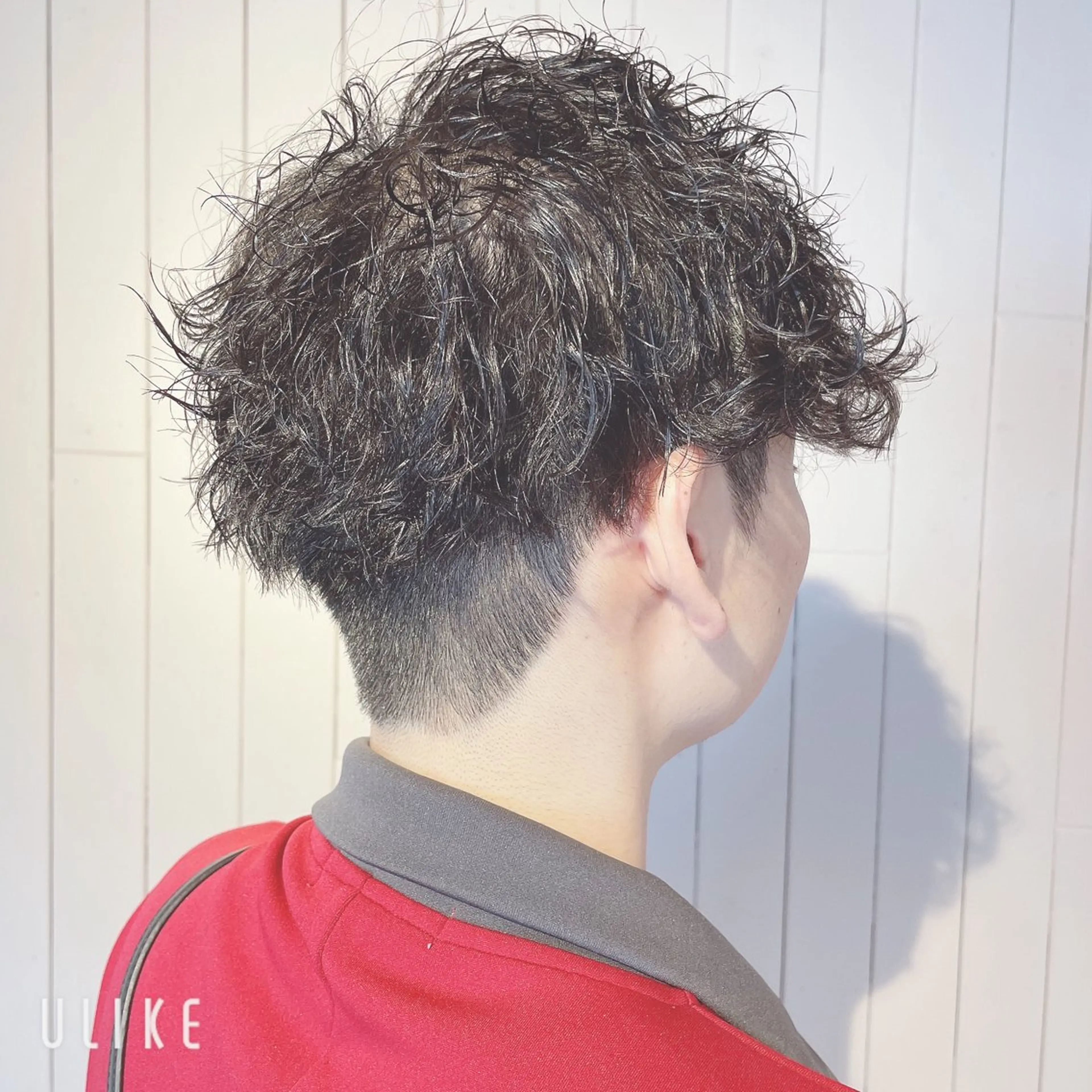 セミロング パーマ メンズ メンズパーマ 波巻きパーマ セミロングパーマ スパイラルパーマ ❣️モードケイズ塚口 和田一将のヘアスタイル