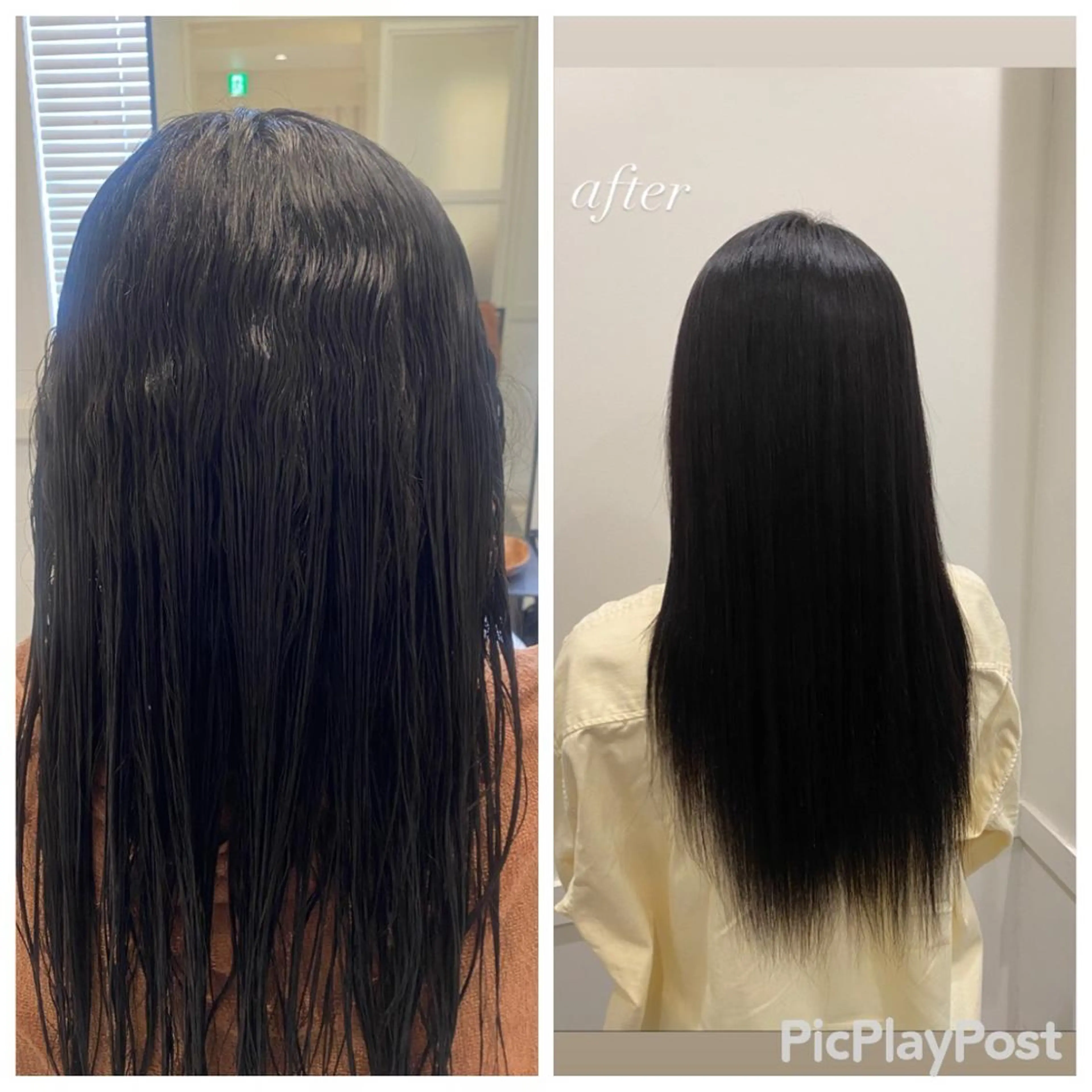 ロング パーマ 髪質改善 縮毛矯正 縮毛矯正 トリートメント ブリーチ縮毛矯正 ／髪質改善／KEIのヘアスタイル