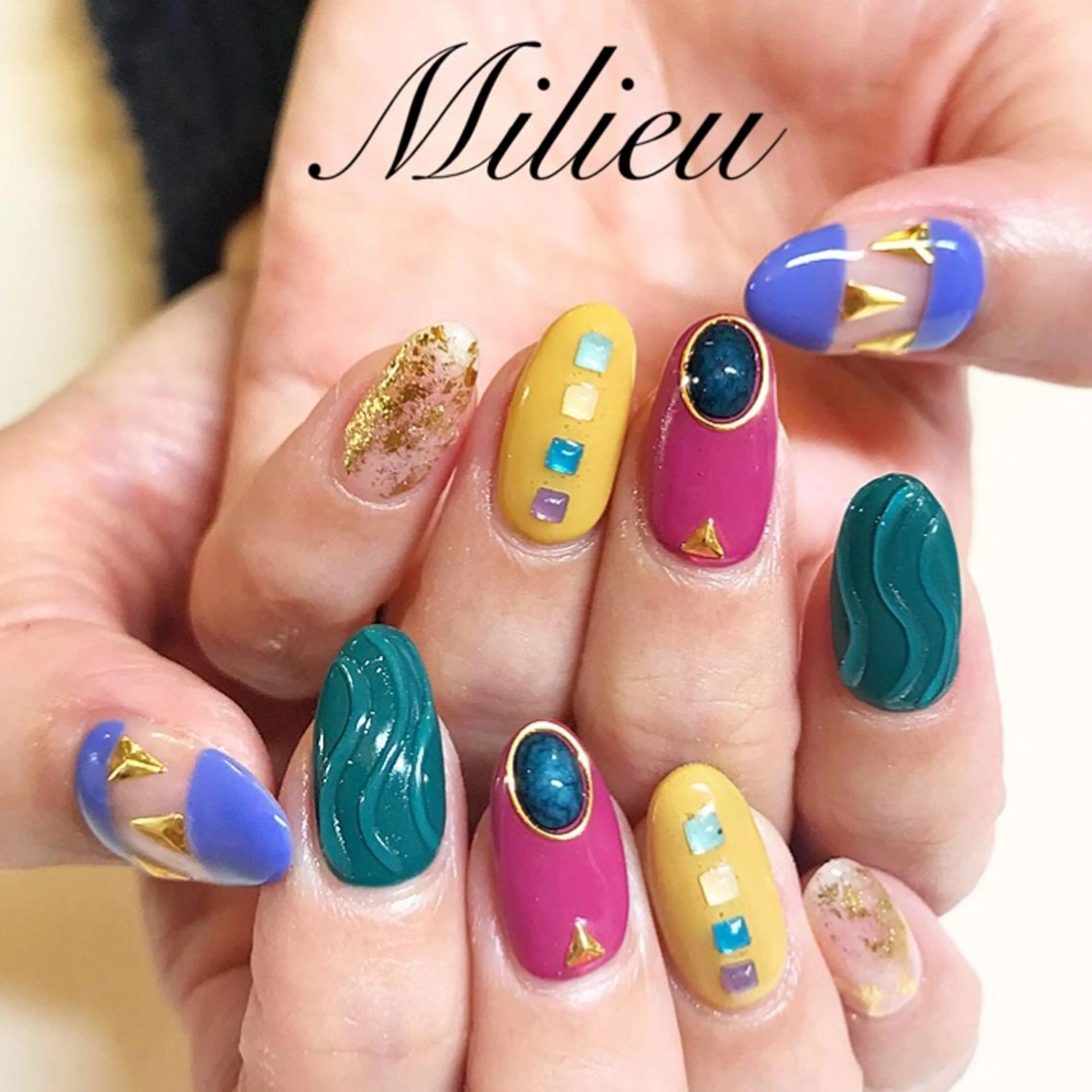 ネイル ハンドネイル 吉澤 圭のネイルデザイン