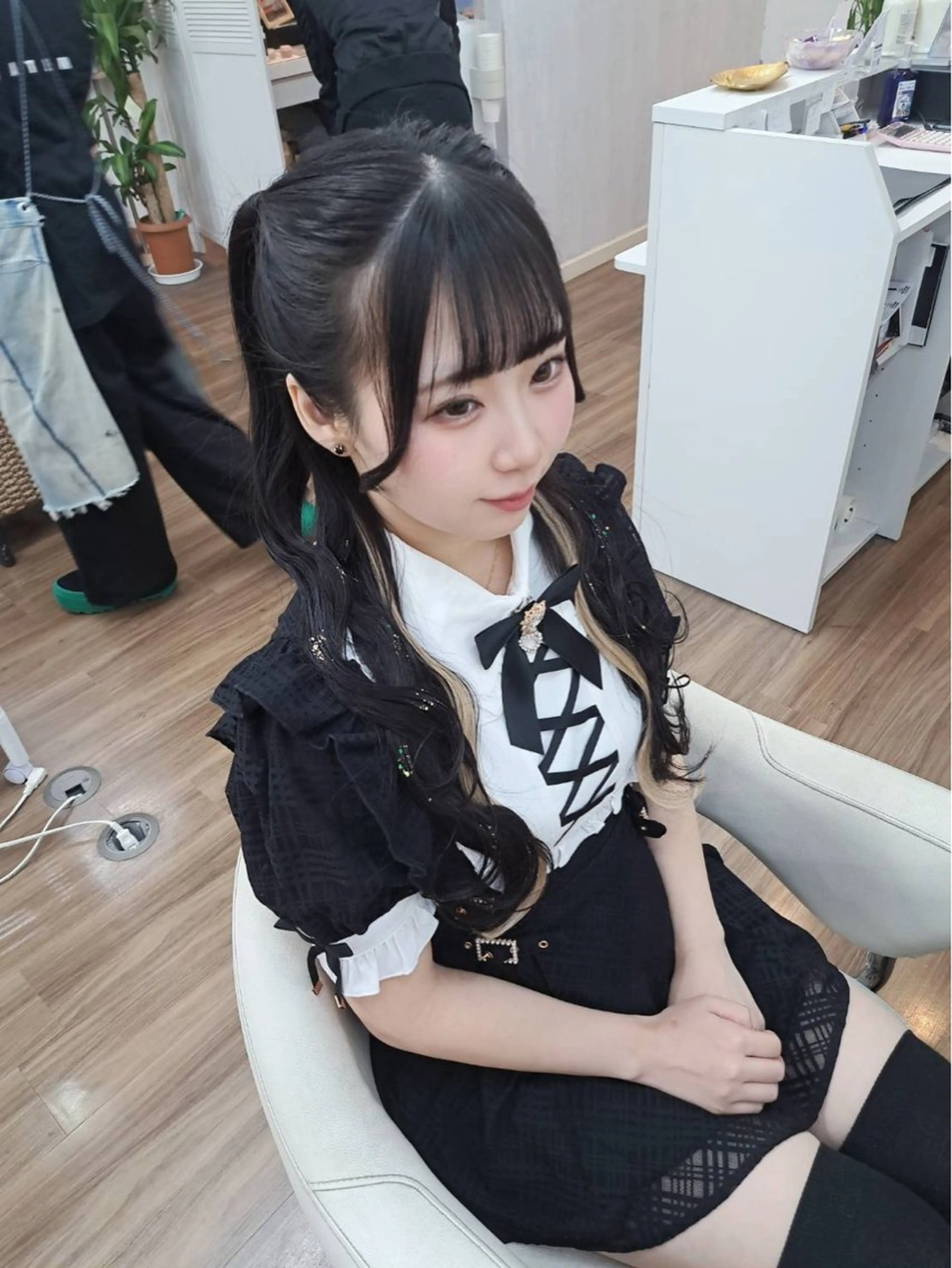 ヘアアレンジ ヘアセット GLOSS 心斎橋 山上のヘアスタイル