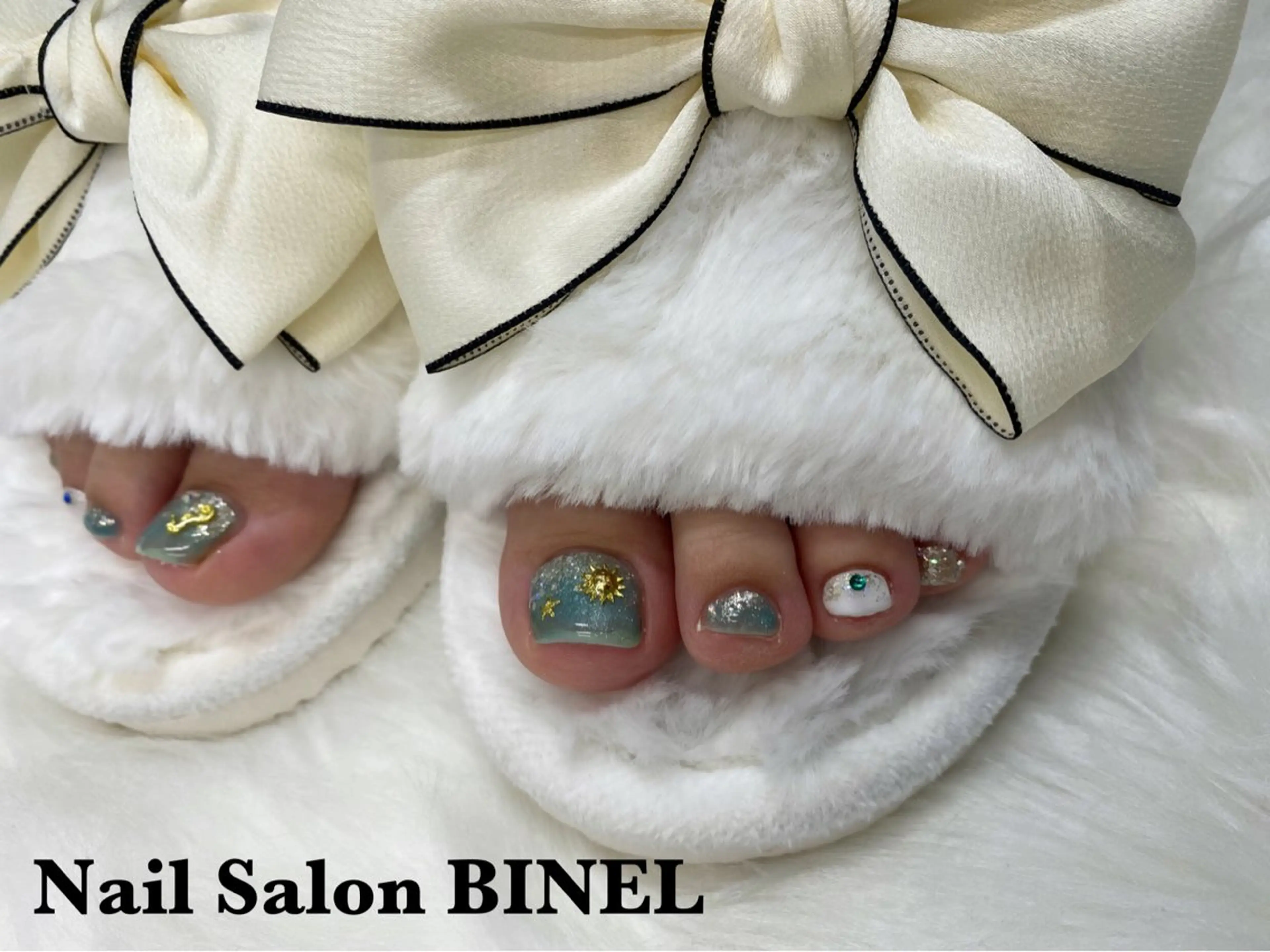 ネイル フットネイル H. Yuukaのネイルデザイン