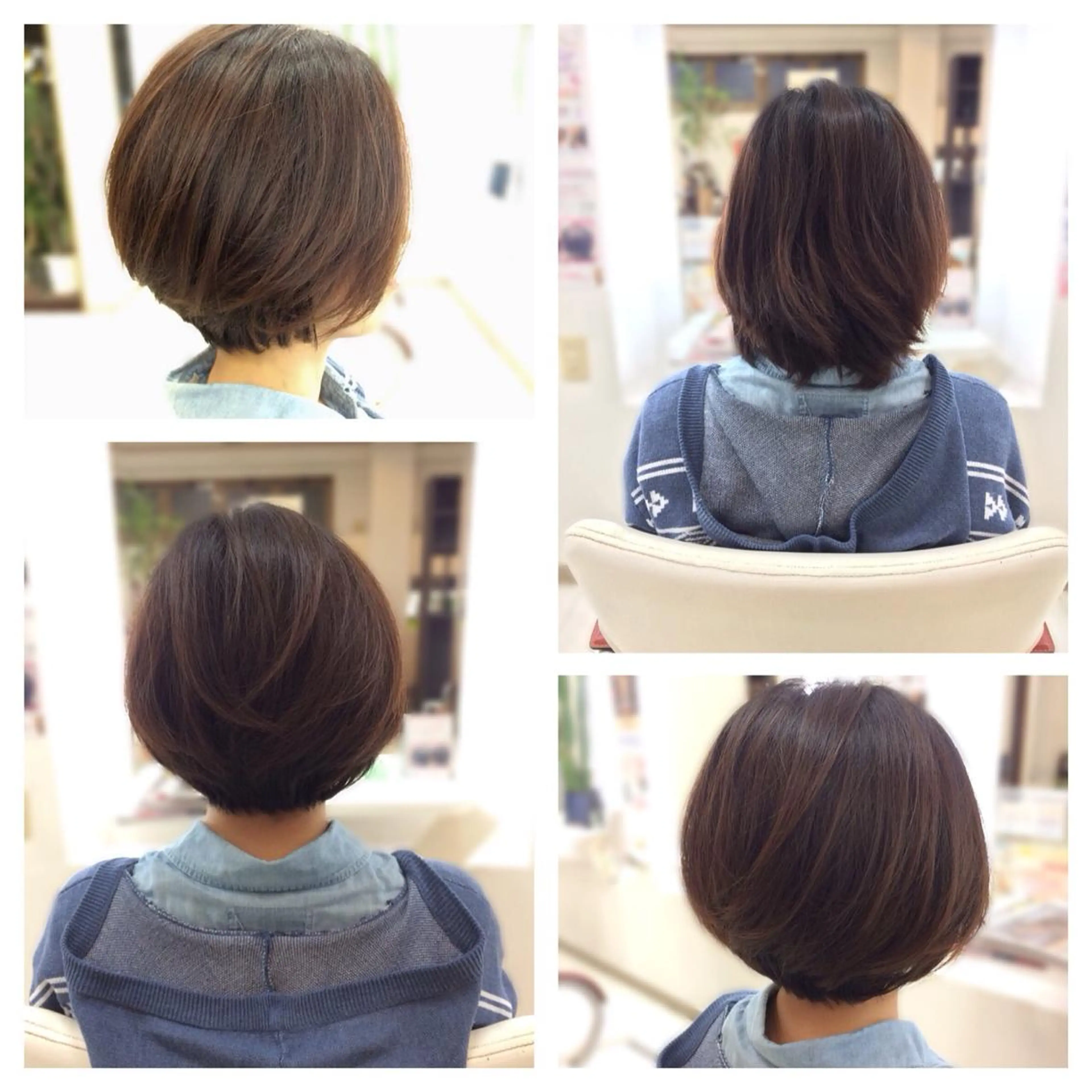 ショート ボブ いけだ ゆうのヘアスタイル