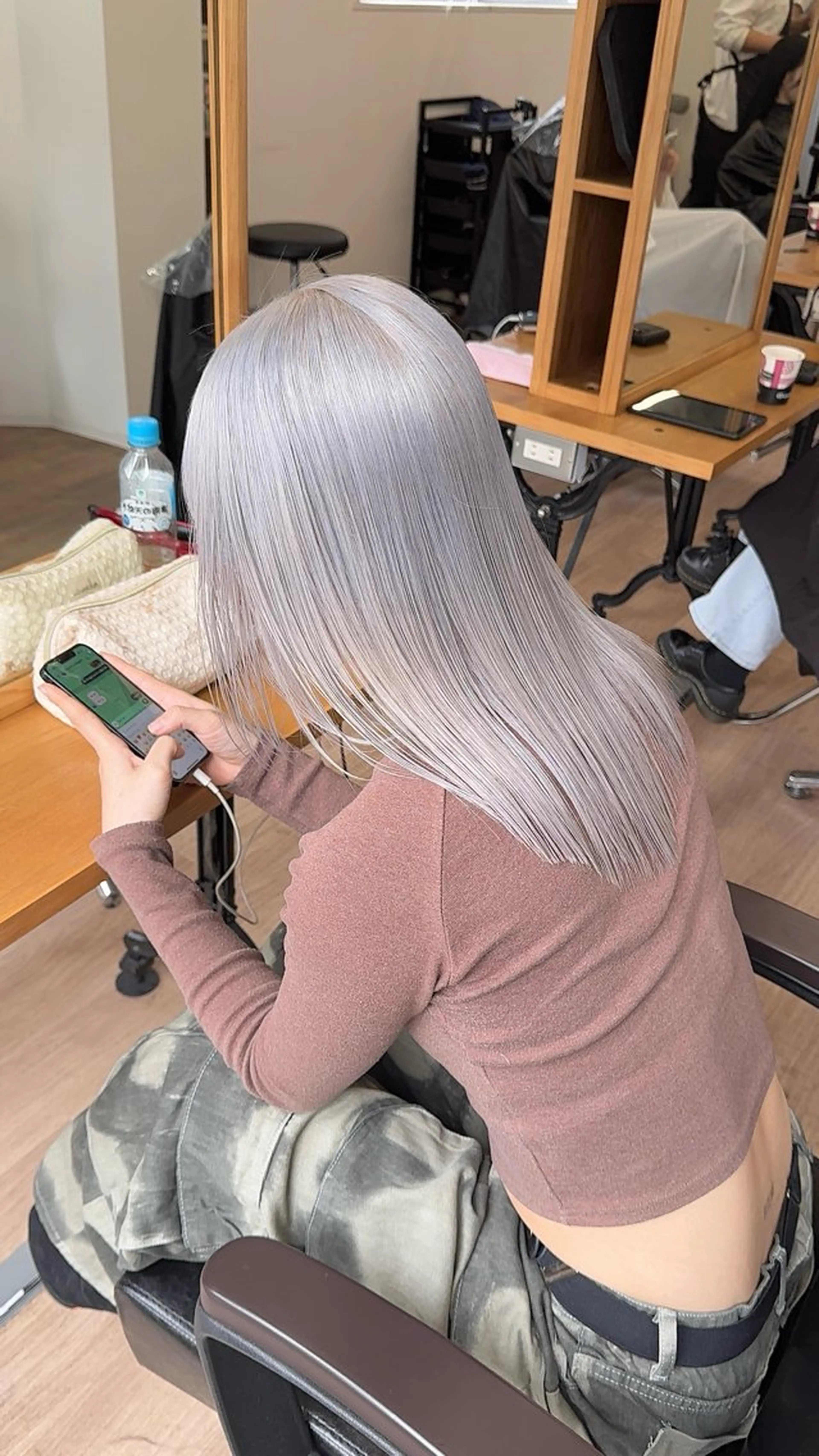 ロング カラー ベージュカラー ブリーチ ブロンド ブラウンカラー ケアブリーチ nico TOKYO 渋谷所属・ブリーチ　ハイトーン 特化🌈フジタハルキのヘアスタイル