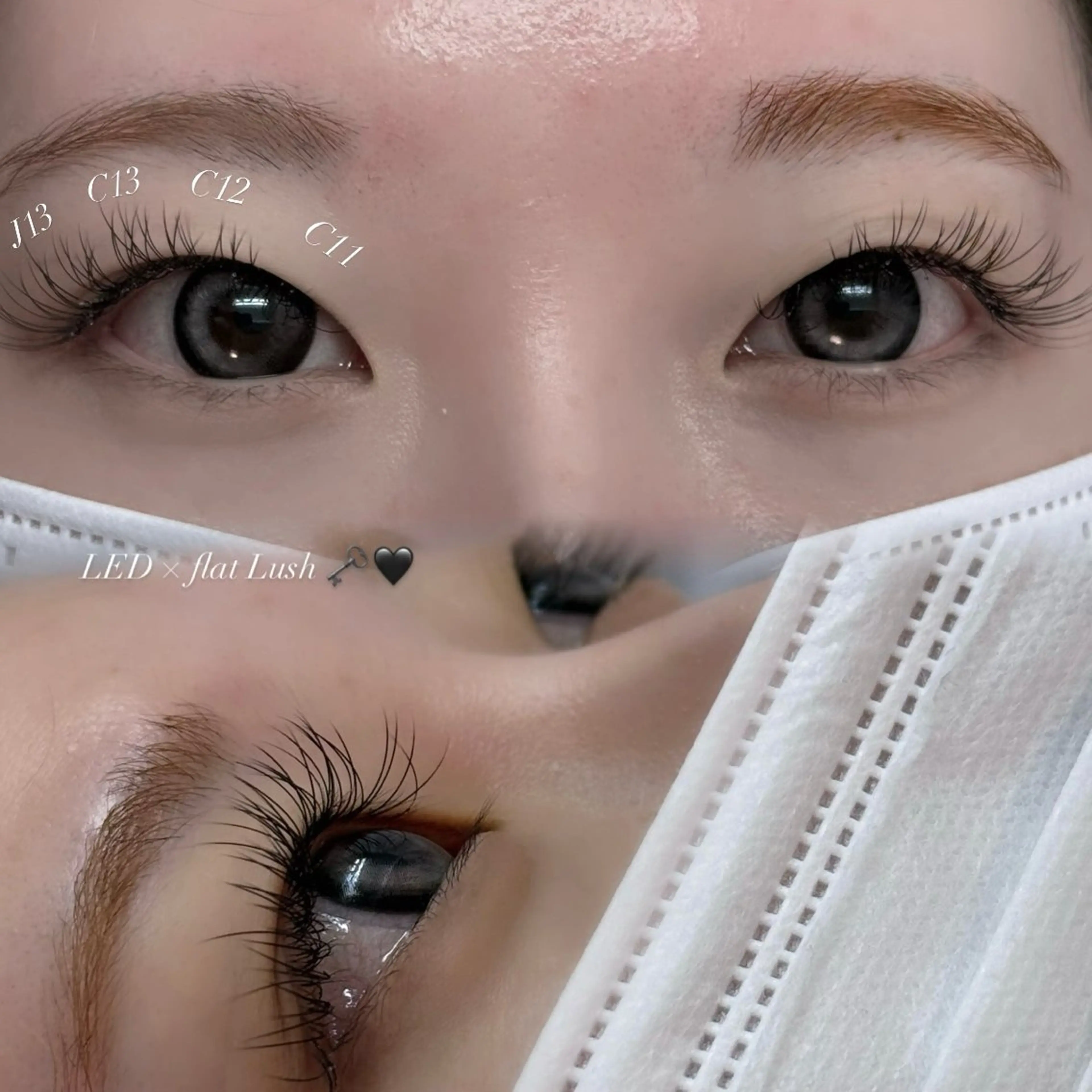 マツエク・マツパ CCカール Cカール EYELA Yuuna🎀のマツエク・マツパデザイン