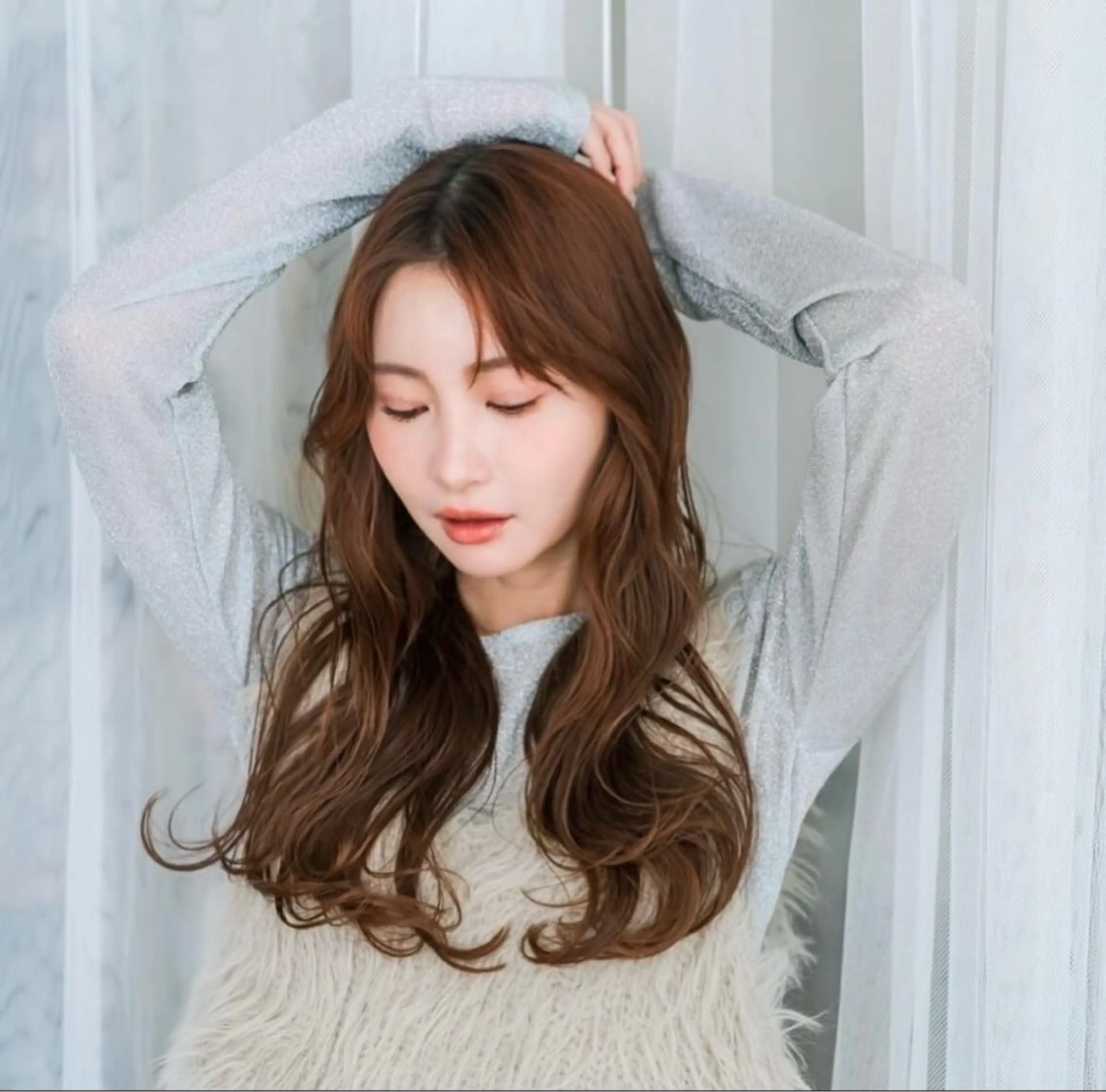 ロング 特化✨透明感カラー 白髪染め✨住田緋菜のヘアスタイル