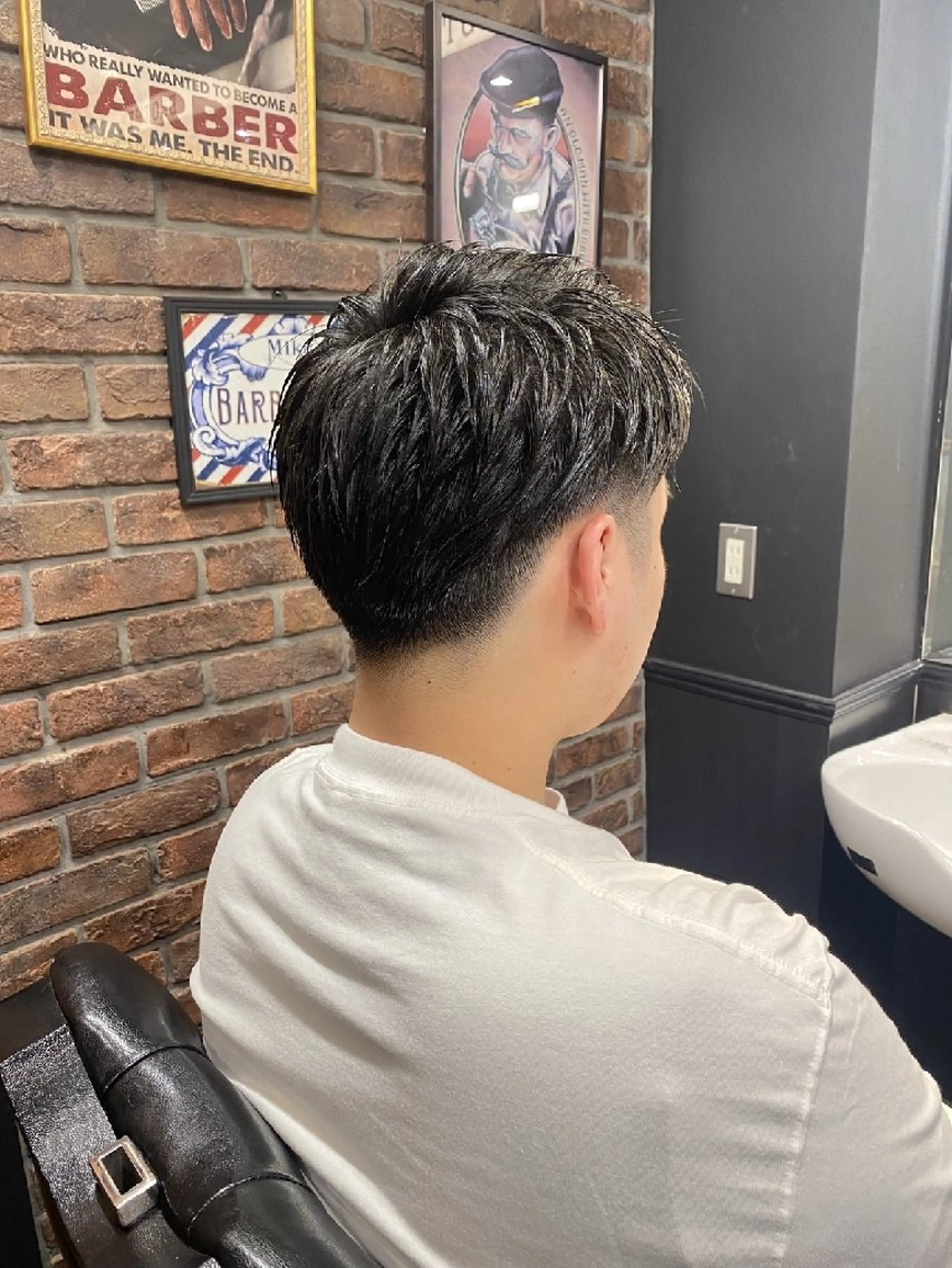 メンズ ツーブロック カット 神原 朋瑛のヘアスタイル