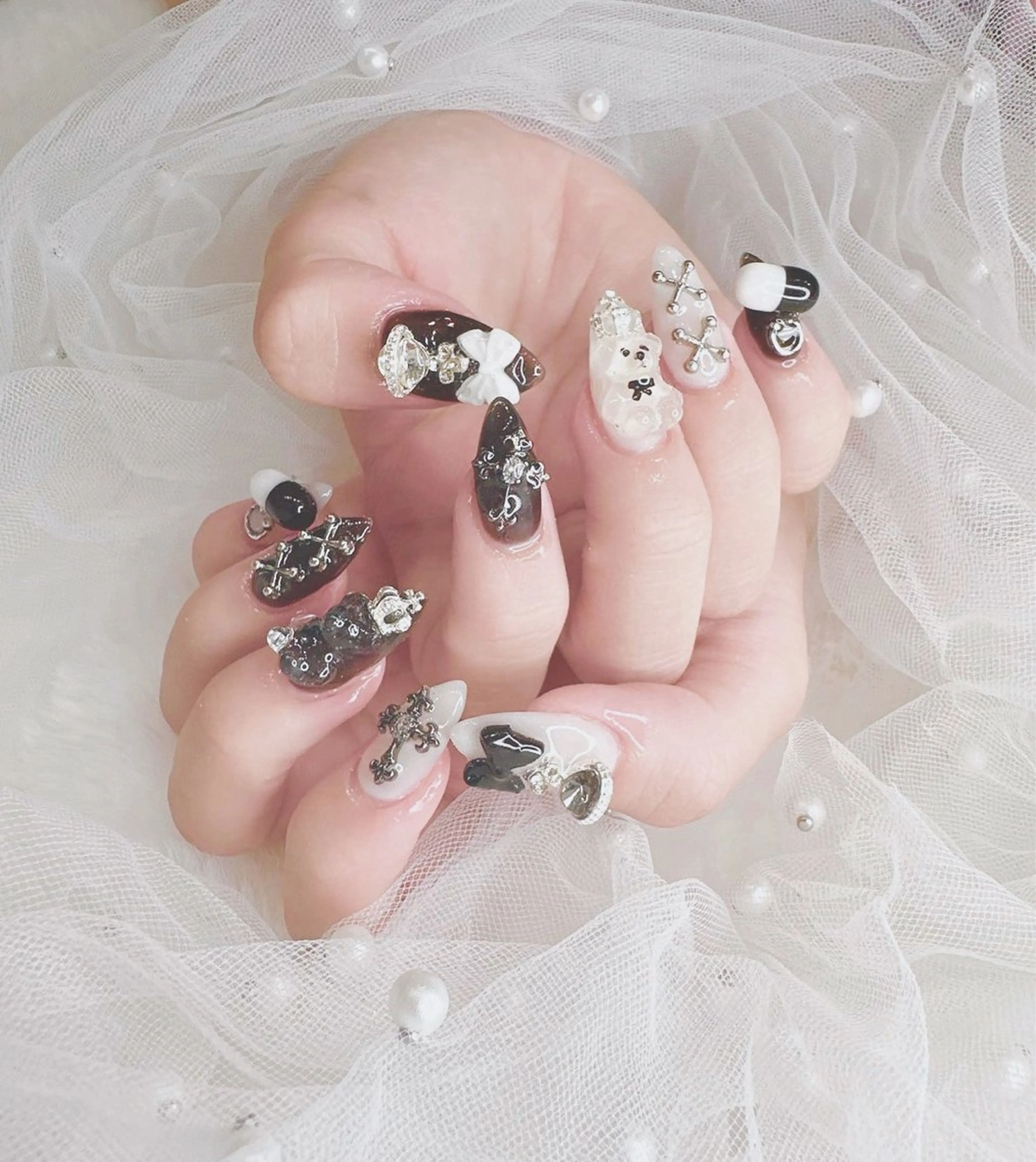 ネイル ハンドネイル 長さだし専門店 ROKANAILのネイルデザイン