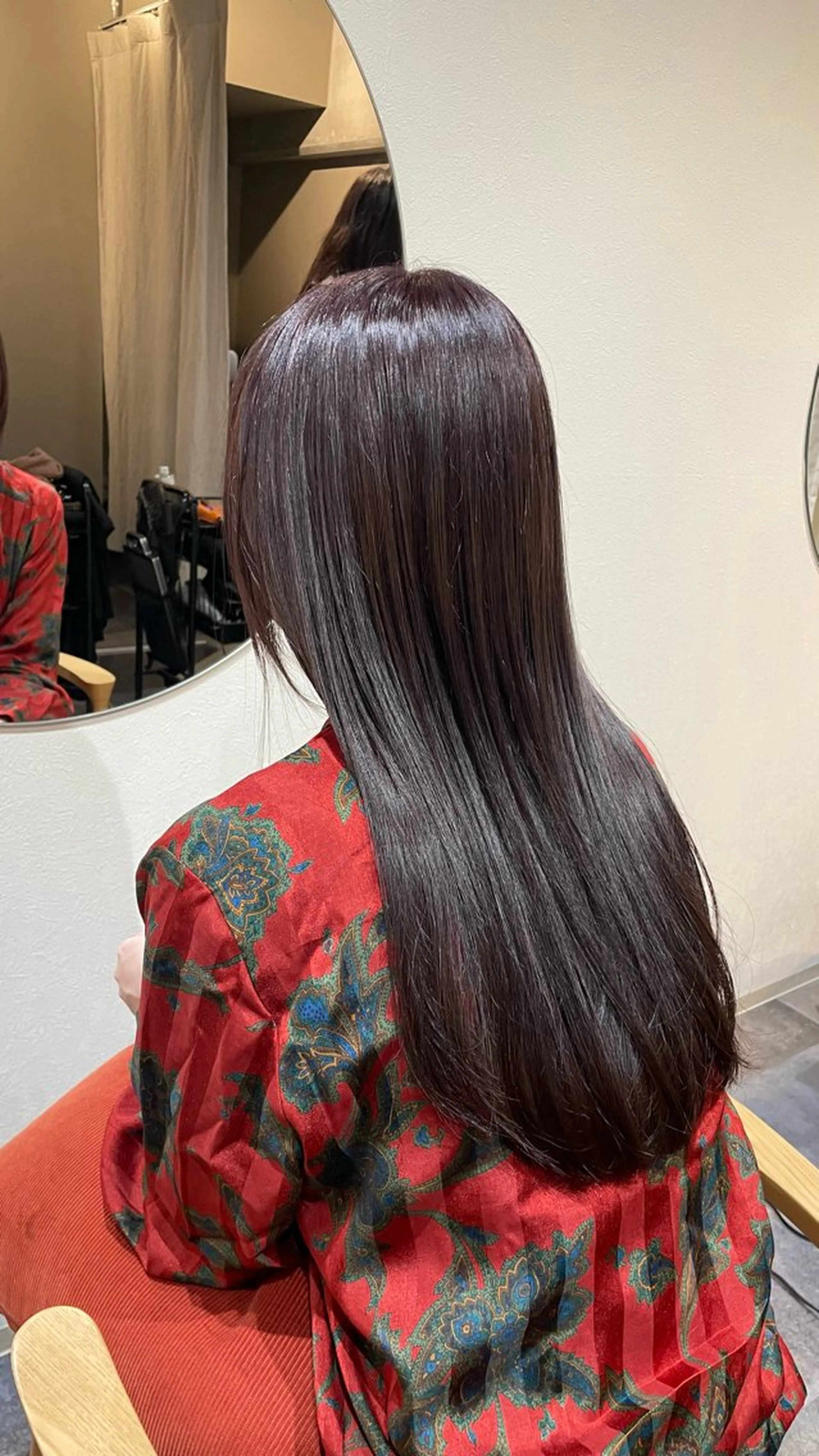 ロング カラー 髪質改善 カット ヘアカラー 縮毛矯正 トリートメント 鎌田卓也/髪質改善 /透明感カラーのヘアスタイル