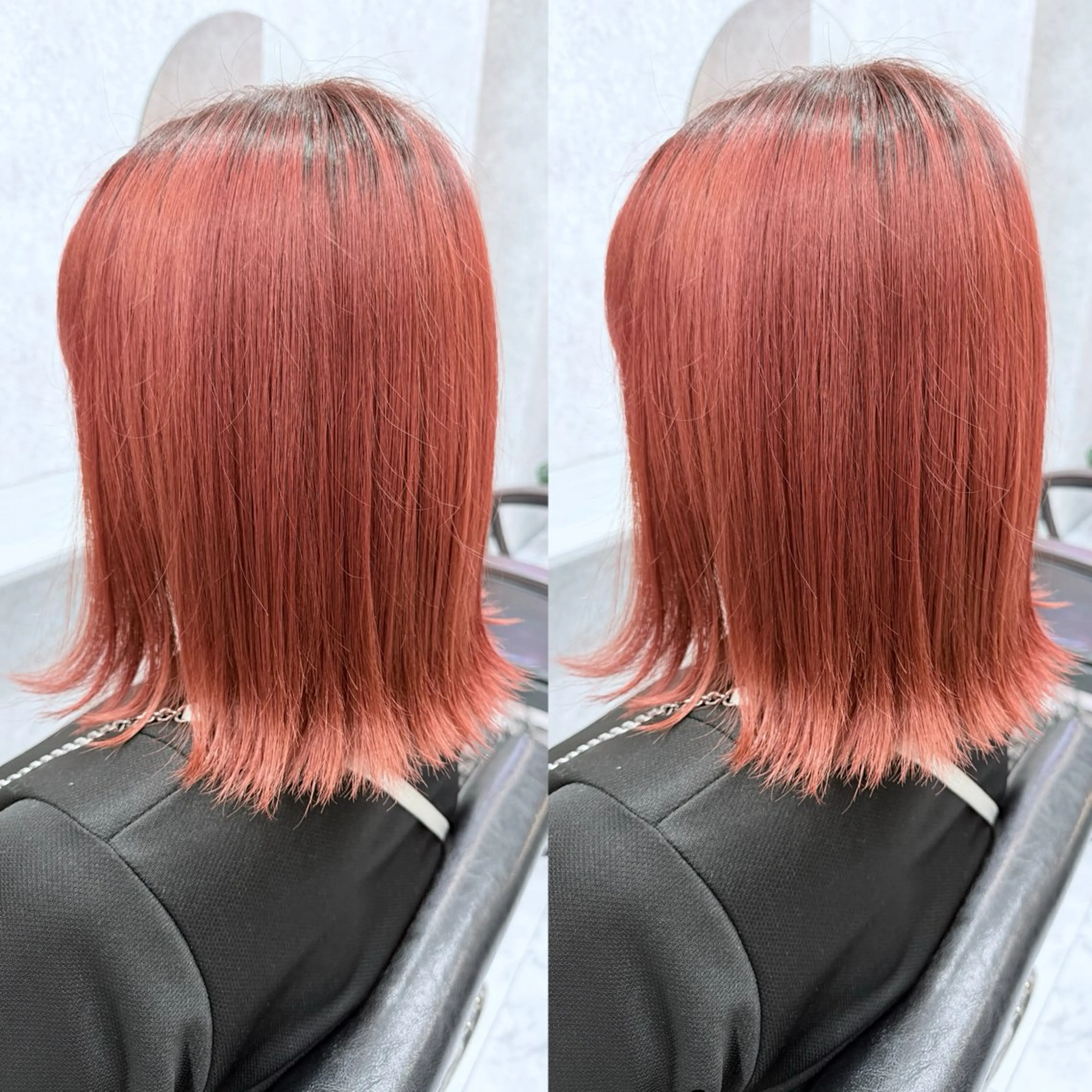 ショート カラー 🌺ハイトーン🌺 矢葺 なぎさ🌺🌺のヘアスタイル