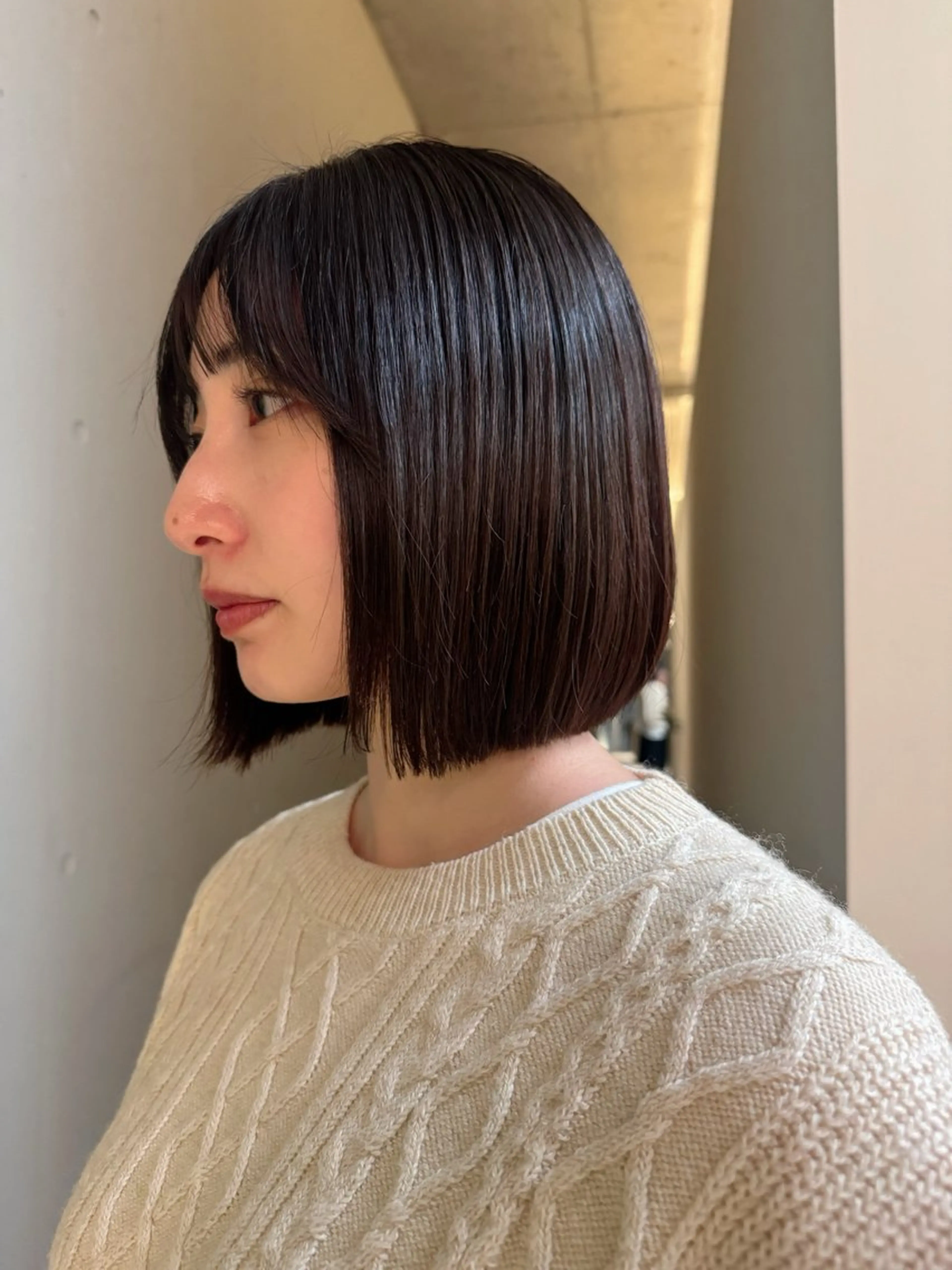 ミディアム 無料ボブカットモデル 様募集中/あいらのヘアスタイル