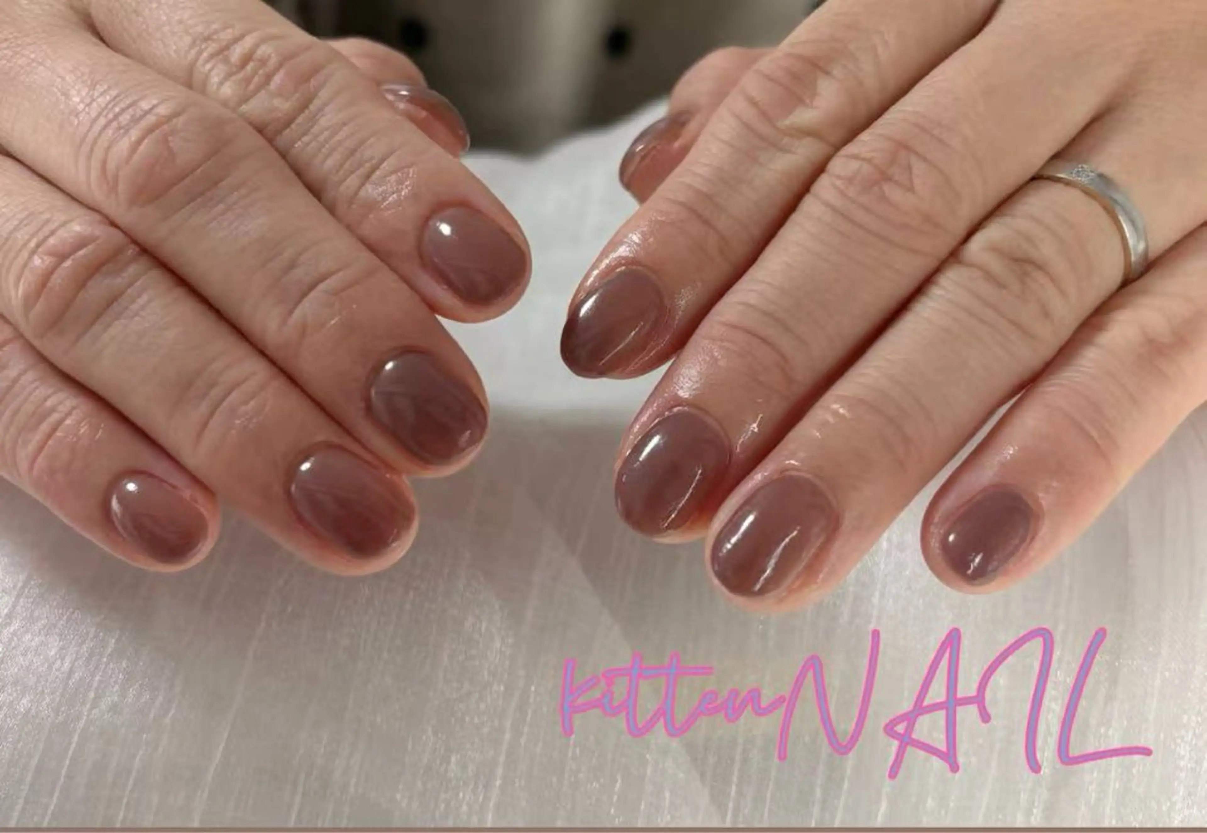 ネイル ハンドネイル コネコネイルサロン モデル用のネイルデザイン