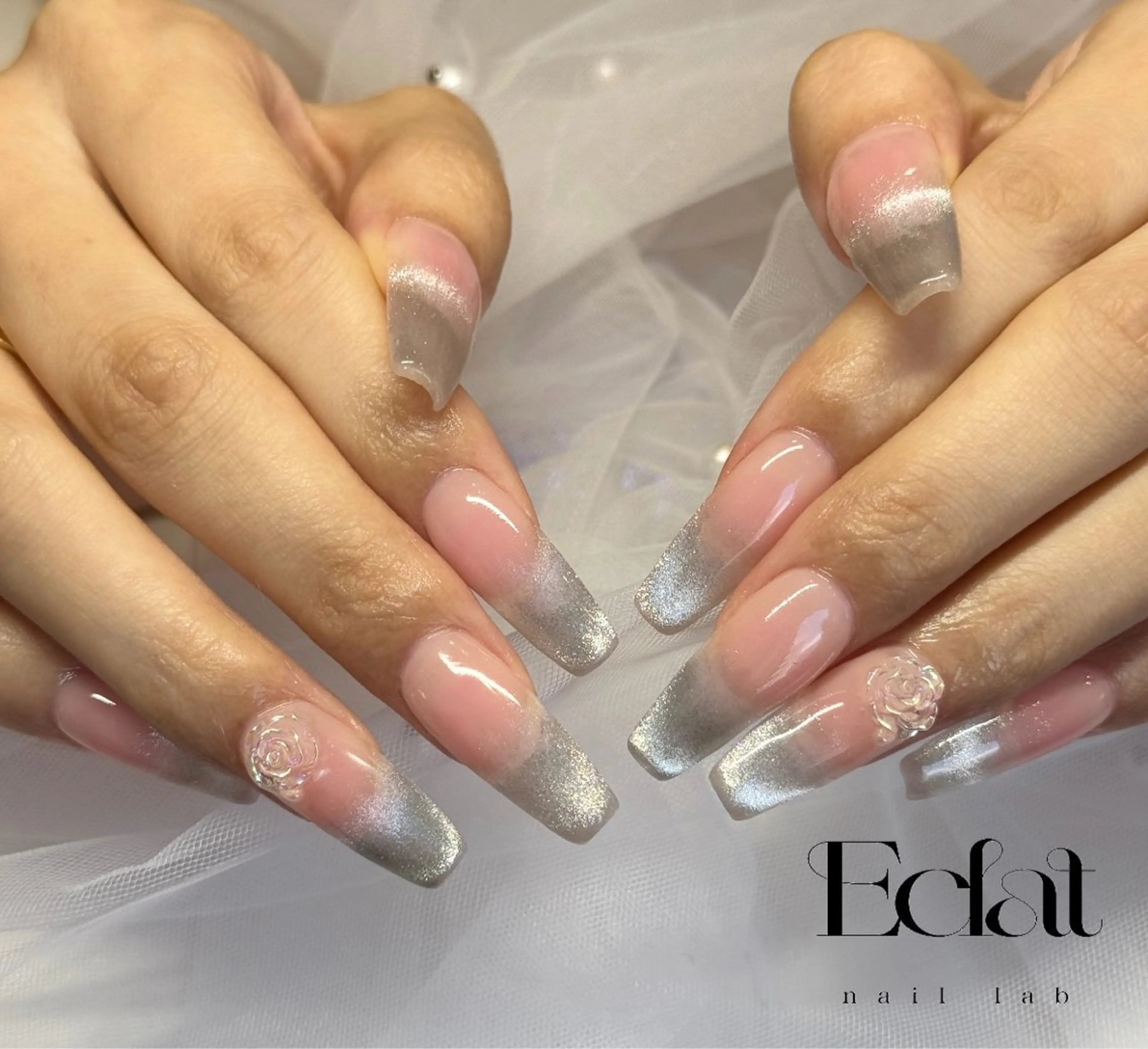 ネイル ハンドネイル ネイルラボEclat RINAのネイルデザイン