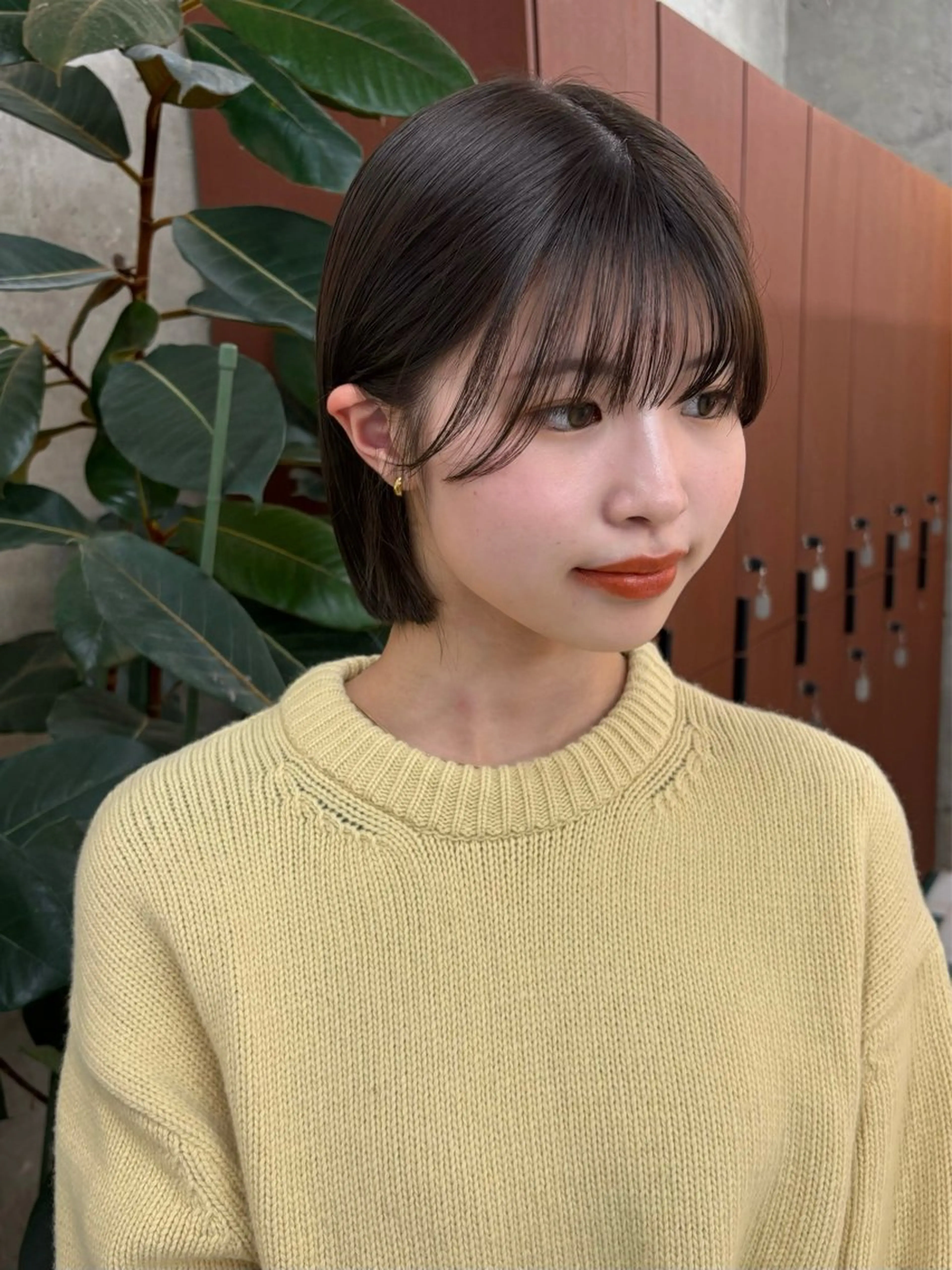 ショート AYAKA/名古屋/ 栄/ボブ/透明カラーのヘアスタイル