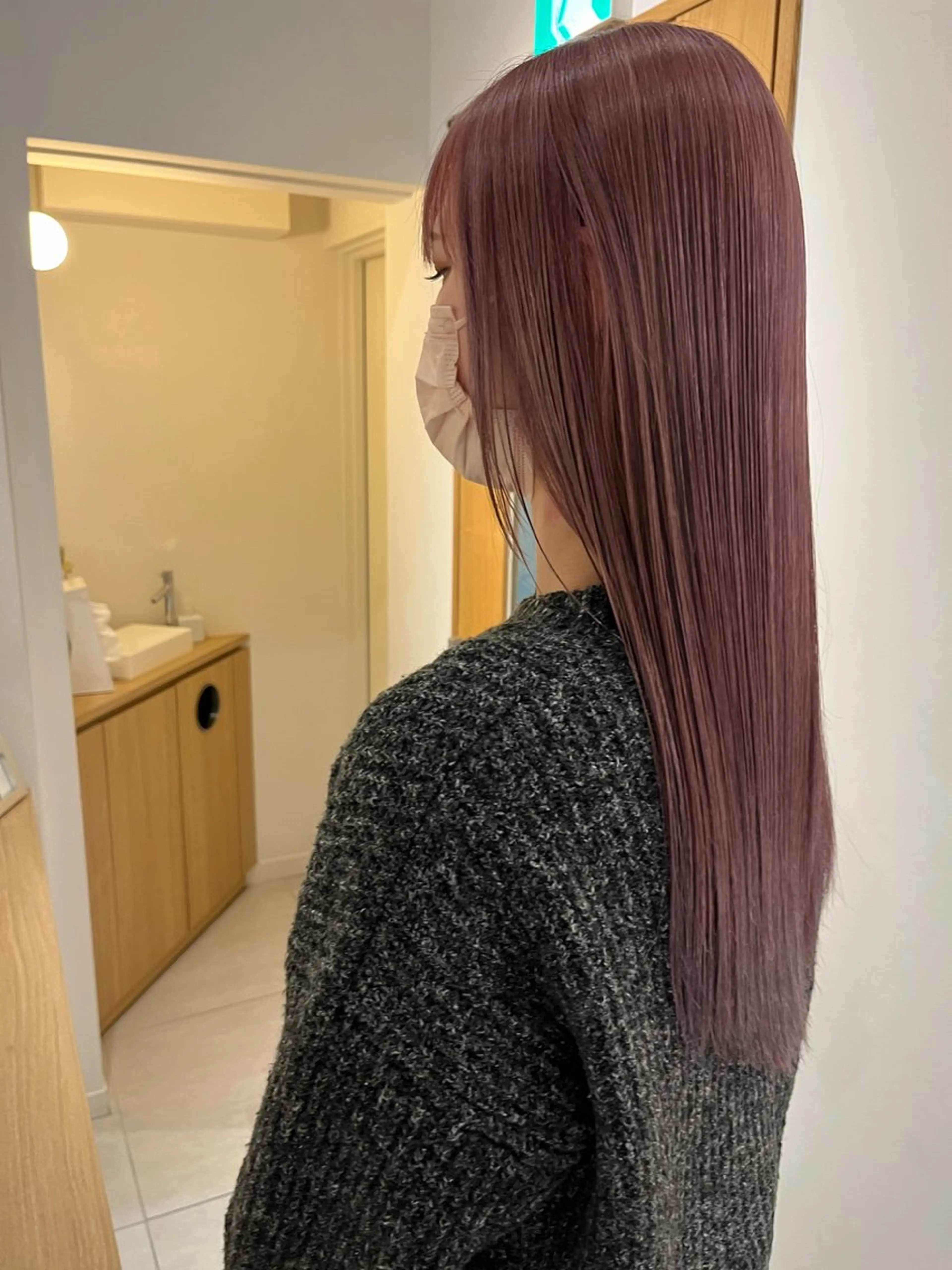 ロング カラー ヘアカラー トリートメント 竹内 裕香🫧 hairdo千葉中央のヘアスタイル