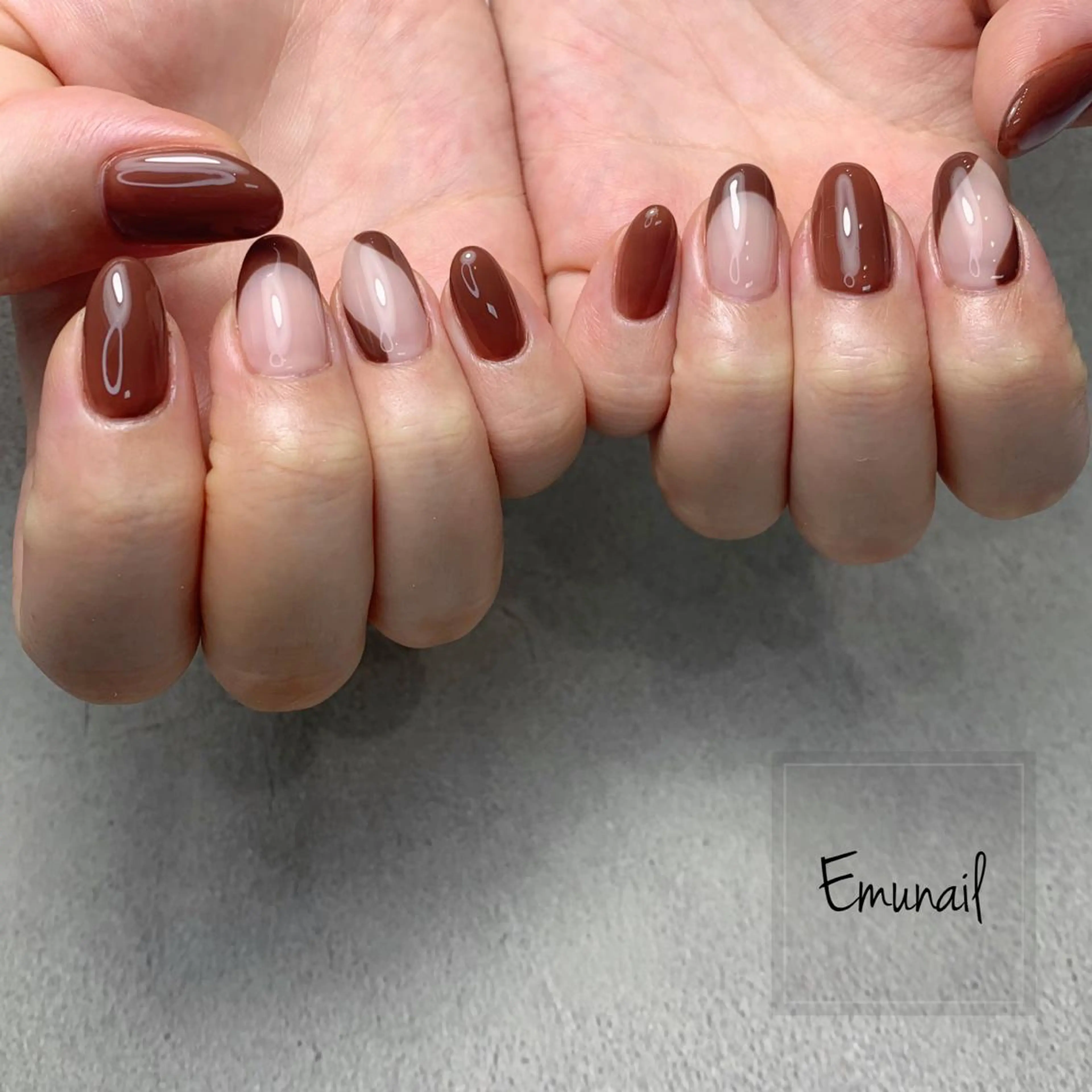 ネイル ハンドネイル Emu Nailのネイルデザイン