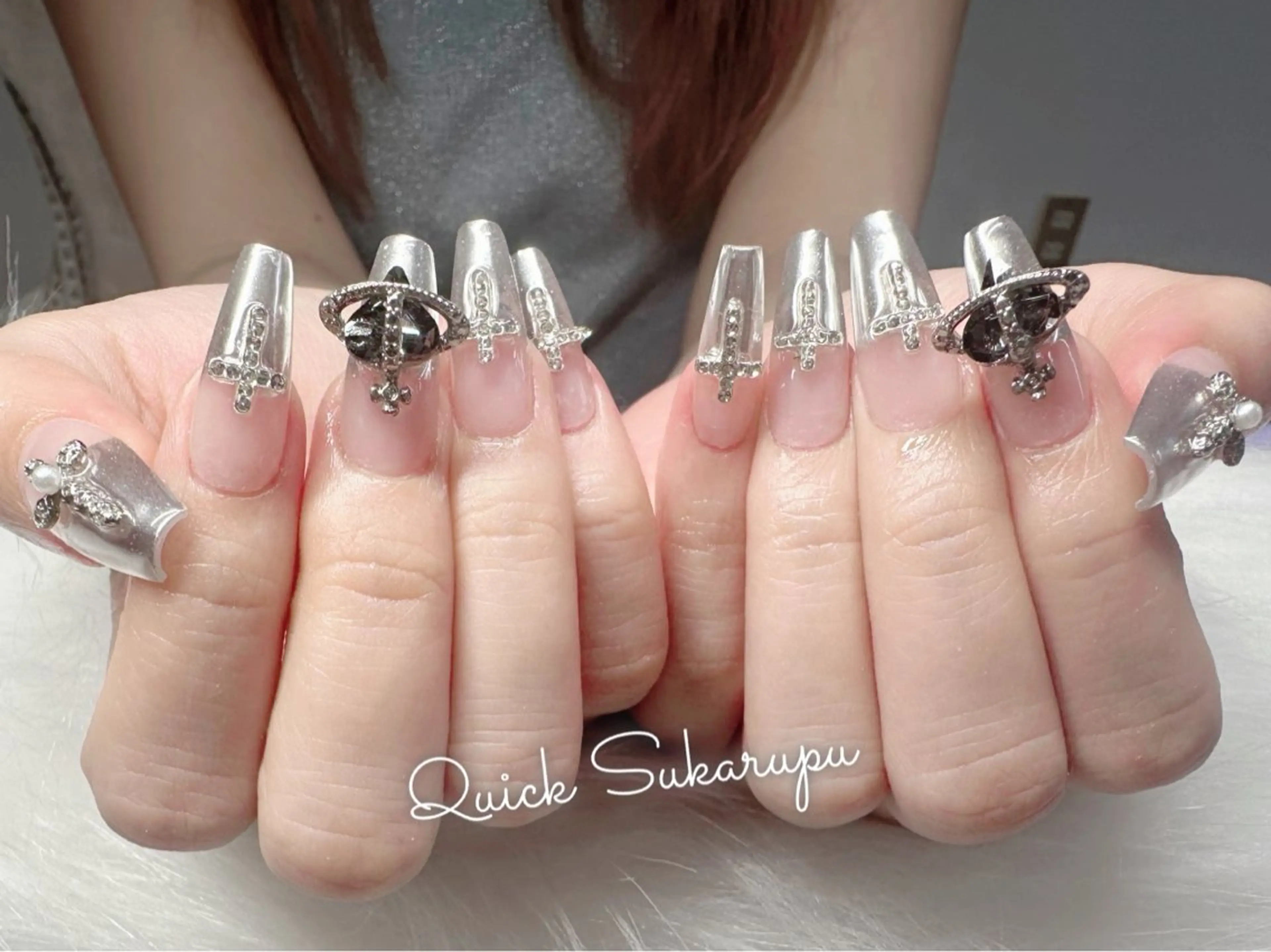 ネイル ハンドネイル Quick Sukarupu新宿のネイルデザイン