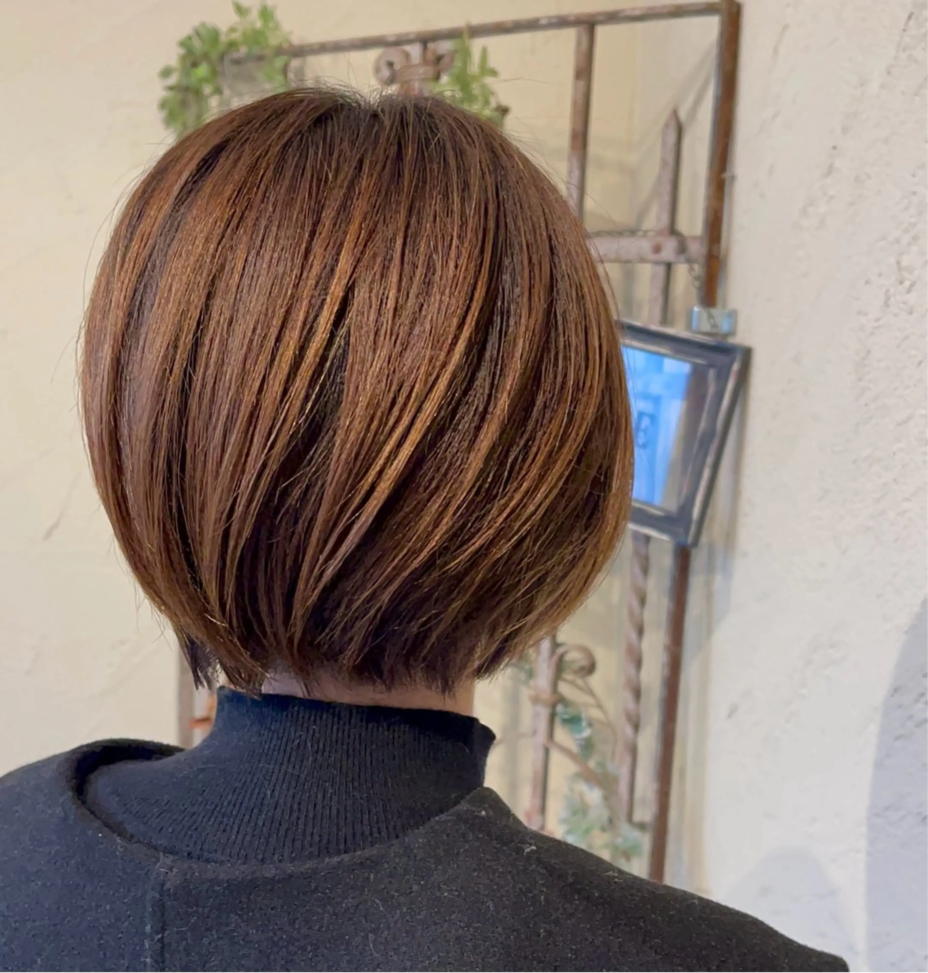 ショート ボブ カット ヘアカラー トリートメント ショート/ボブ アンドウ☺︎のヘアスタイル