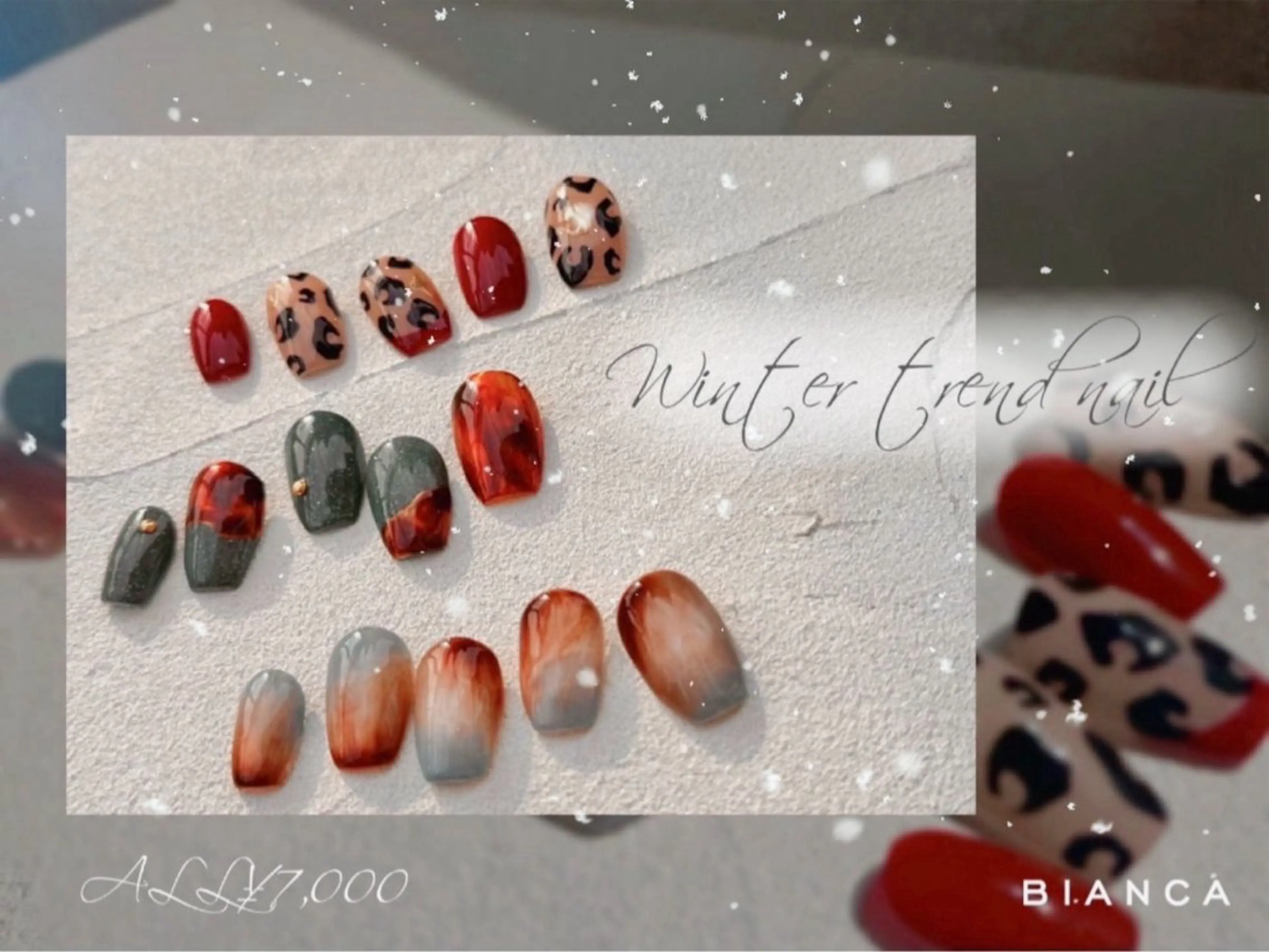 ネイル ハンドネイル Bianca関内 USUI🐢のネイルデザイン