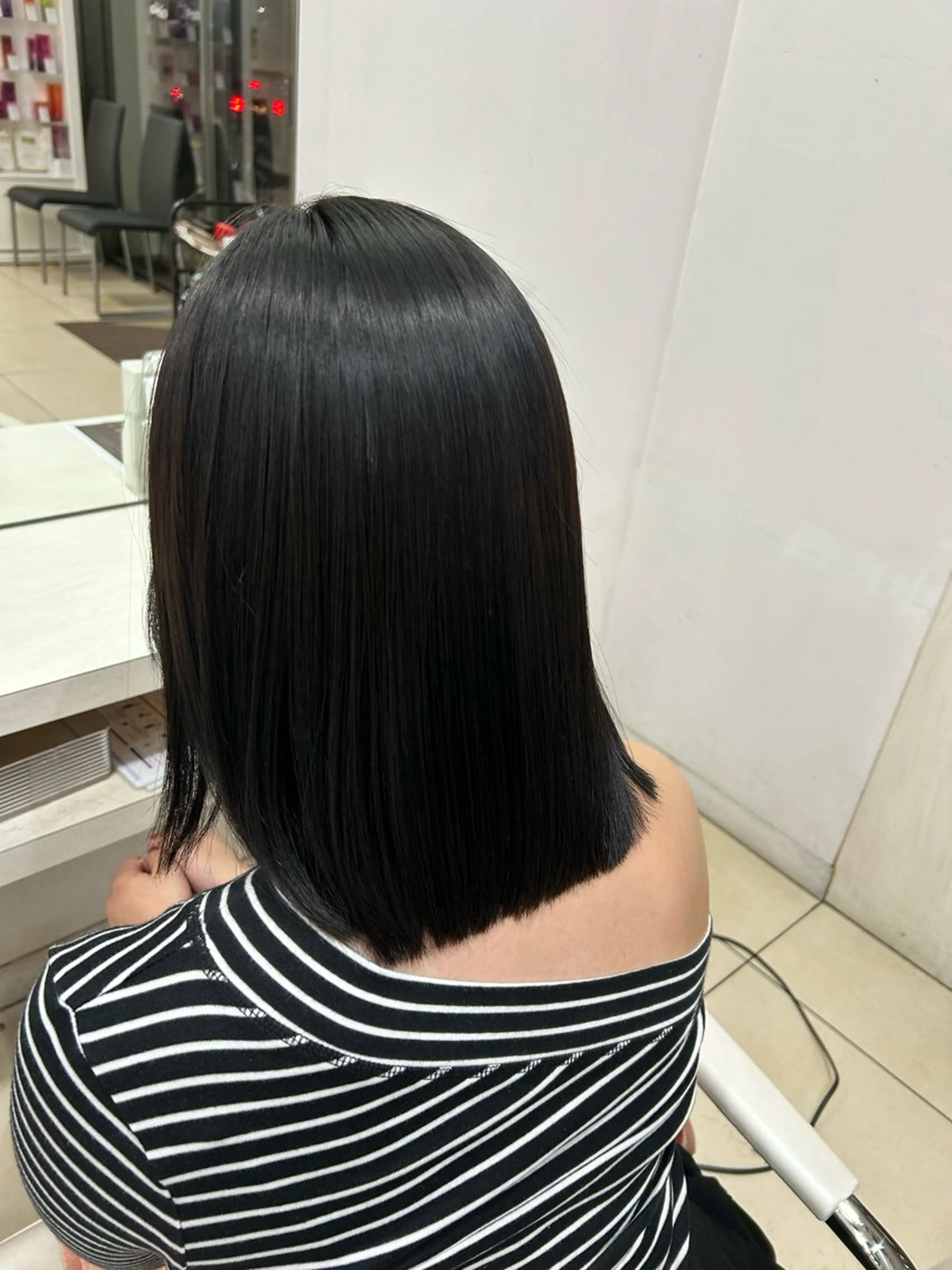 ミディアム カット ヘアカラー トリートメント 【髪質改善カラー】 瀧田嵐士🇰🇷のヘアスタイル