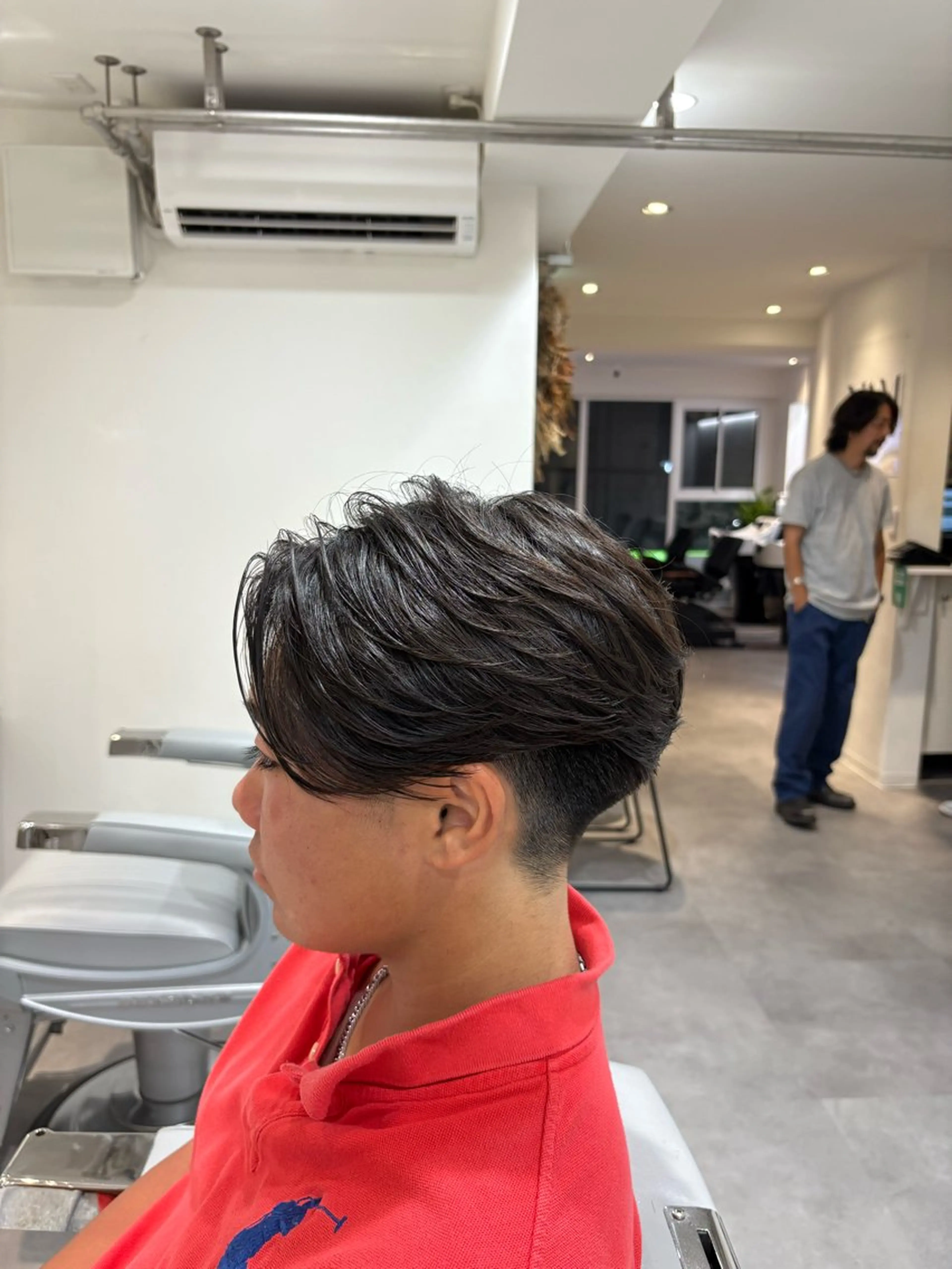 メンズ メンズパーマ カット パーマ 深澤 知樹のヘアスタイル