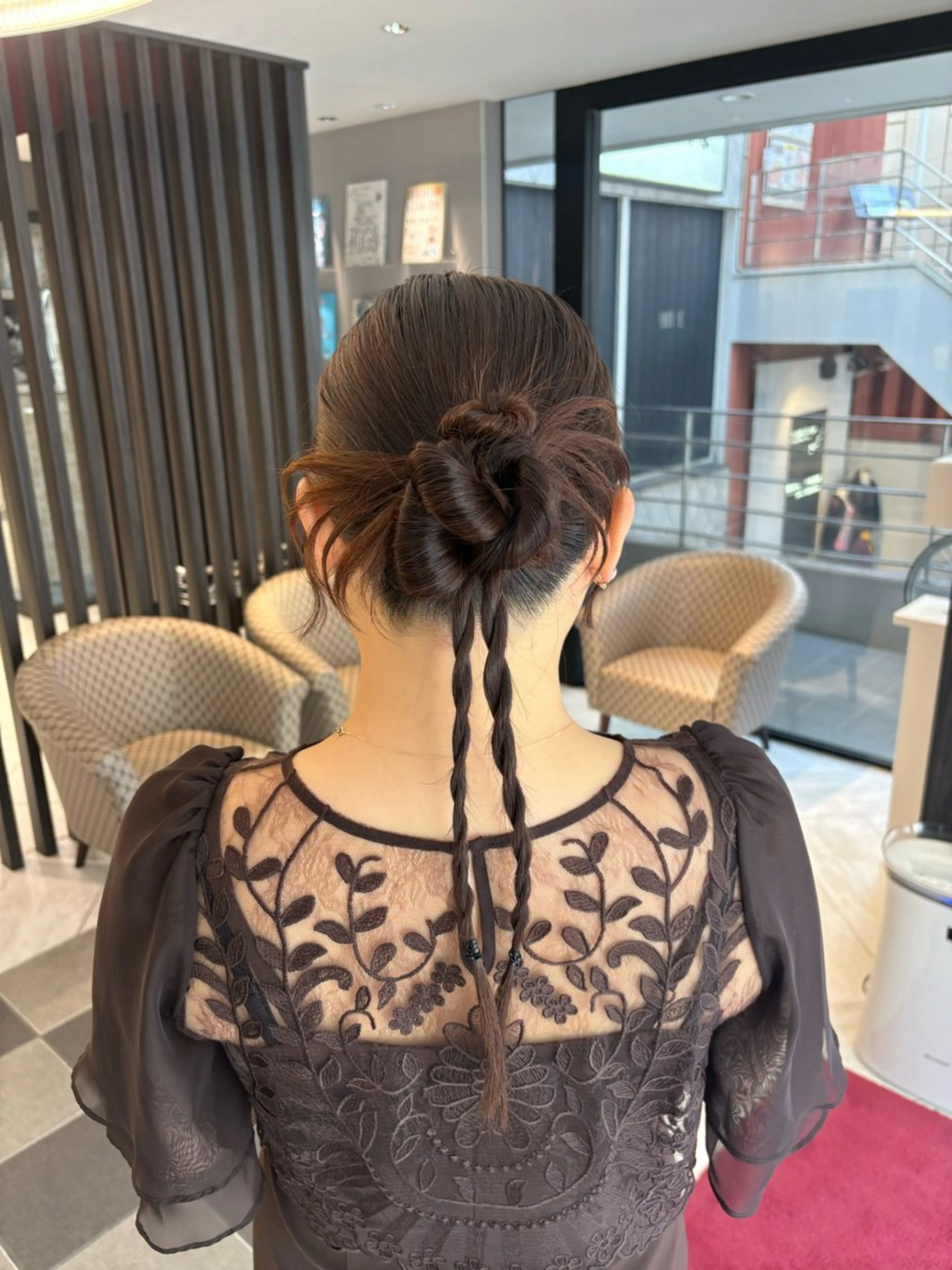 ヘアアレンジ ヘアセット 誰もが憧れる艶髪✨ /アレンジヘア🎀のヘアスタイル