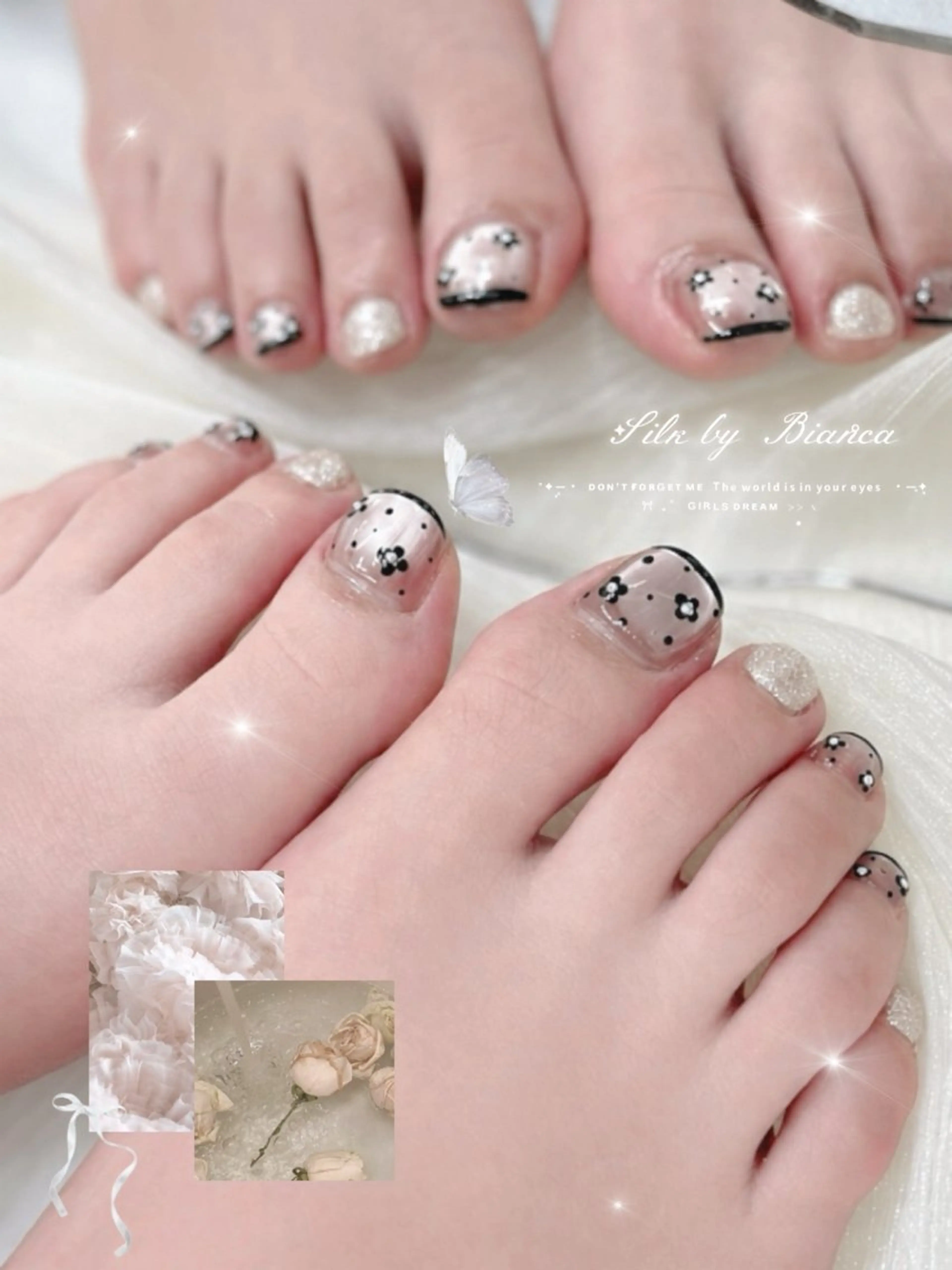 ネイル 🎀Silk by Bianca甲地🎀のネイルデザイン