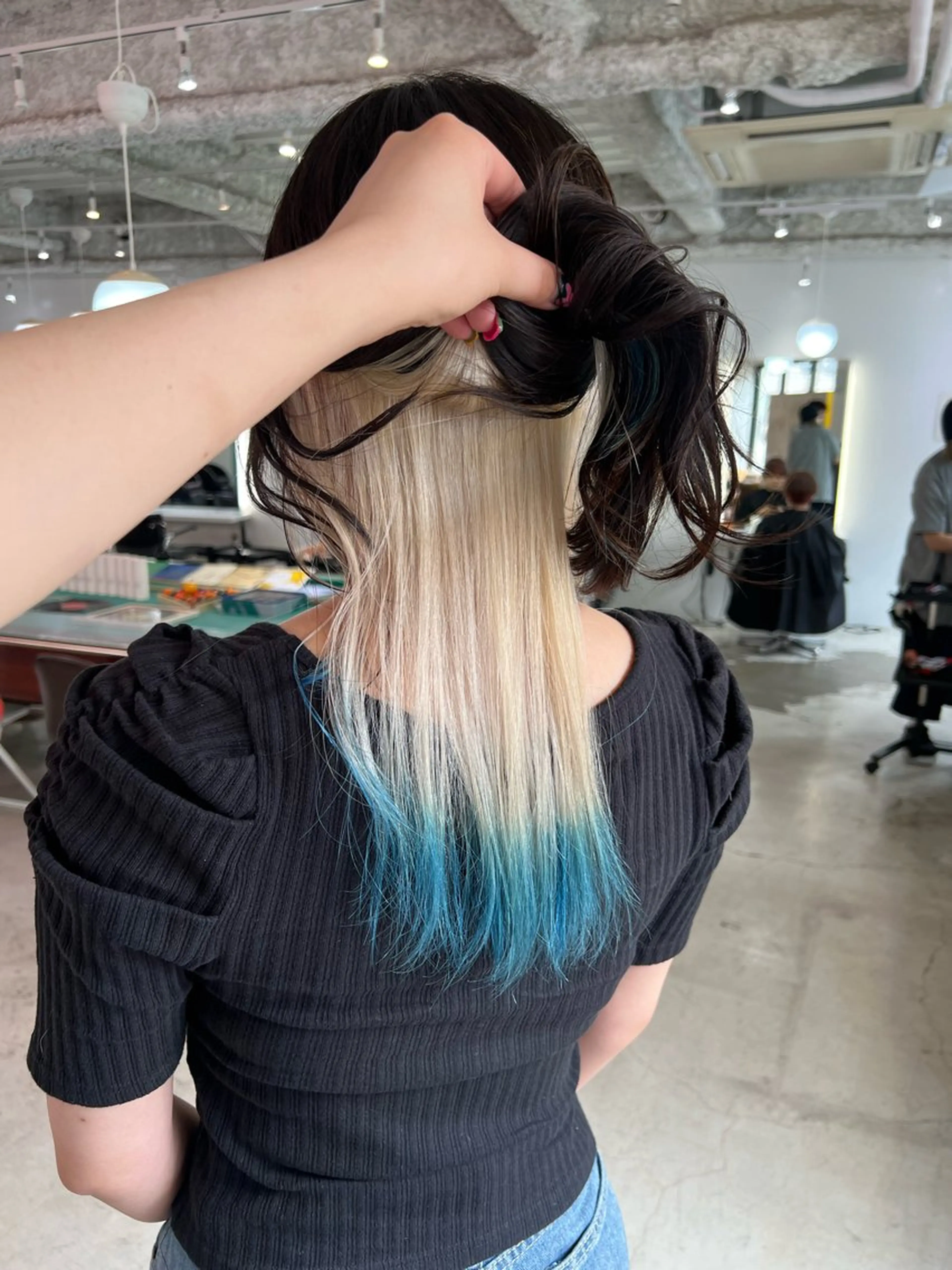 ミディアム 💥ウルフカット デザインあんな💥のヘアスタイル