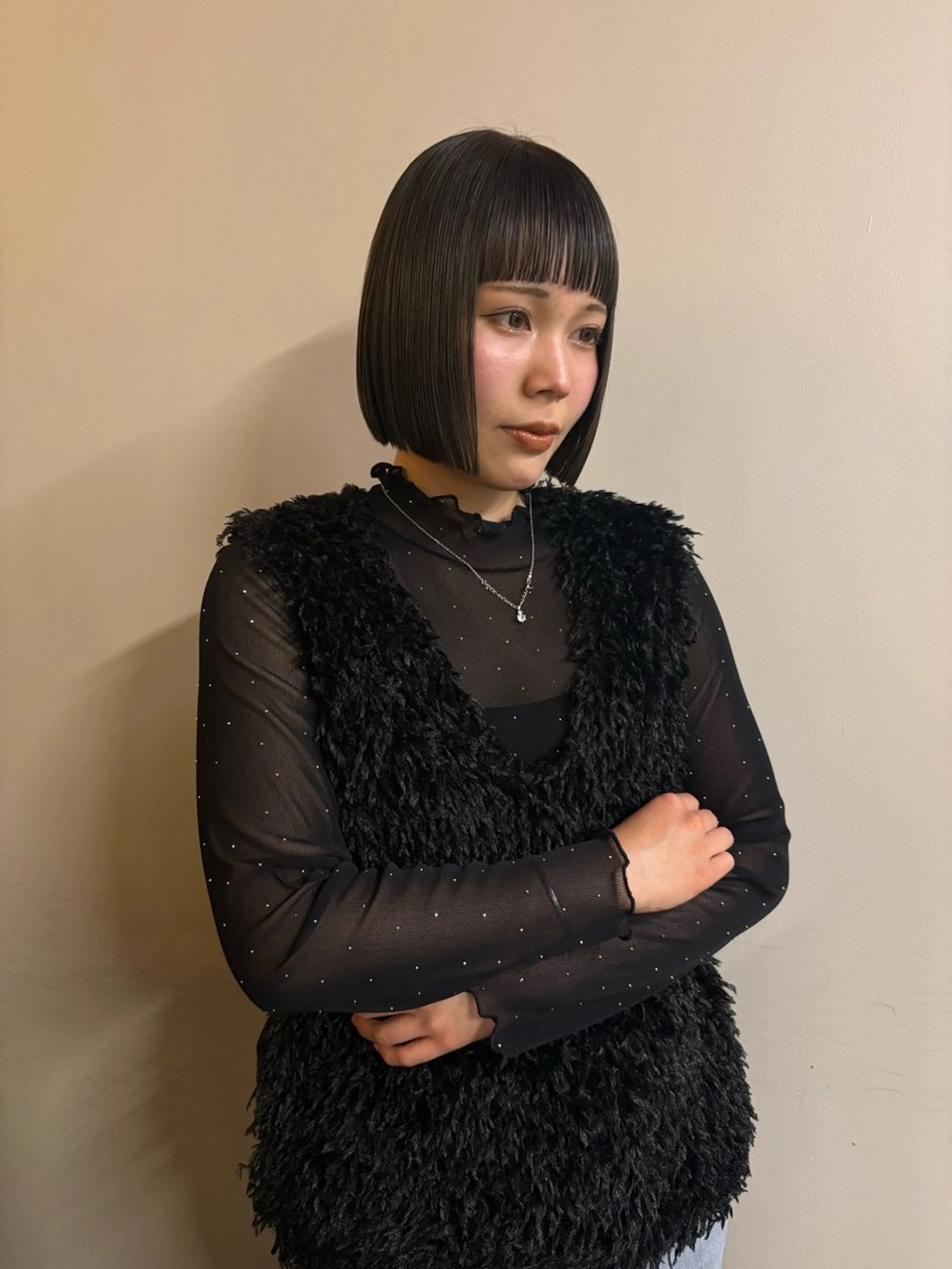 ショート ハイトーン レイヤー🎀meiのヘアスタイル