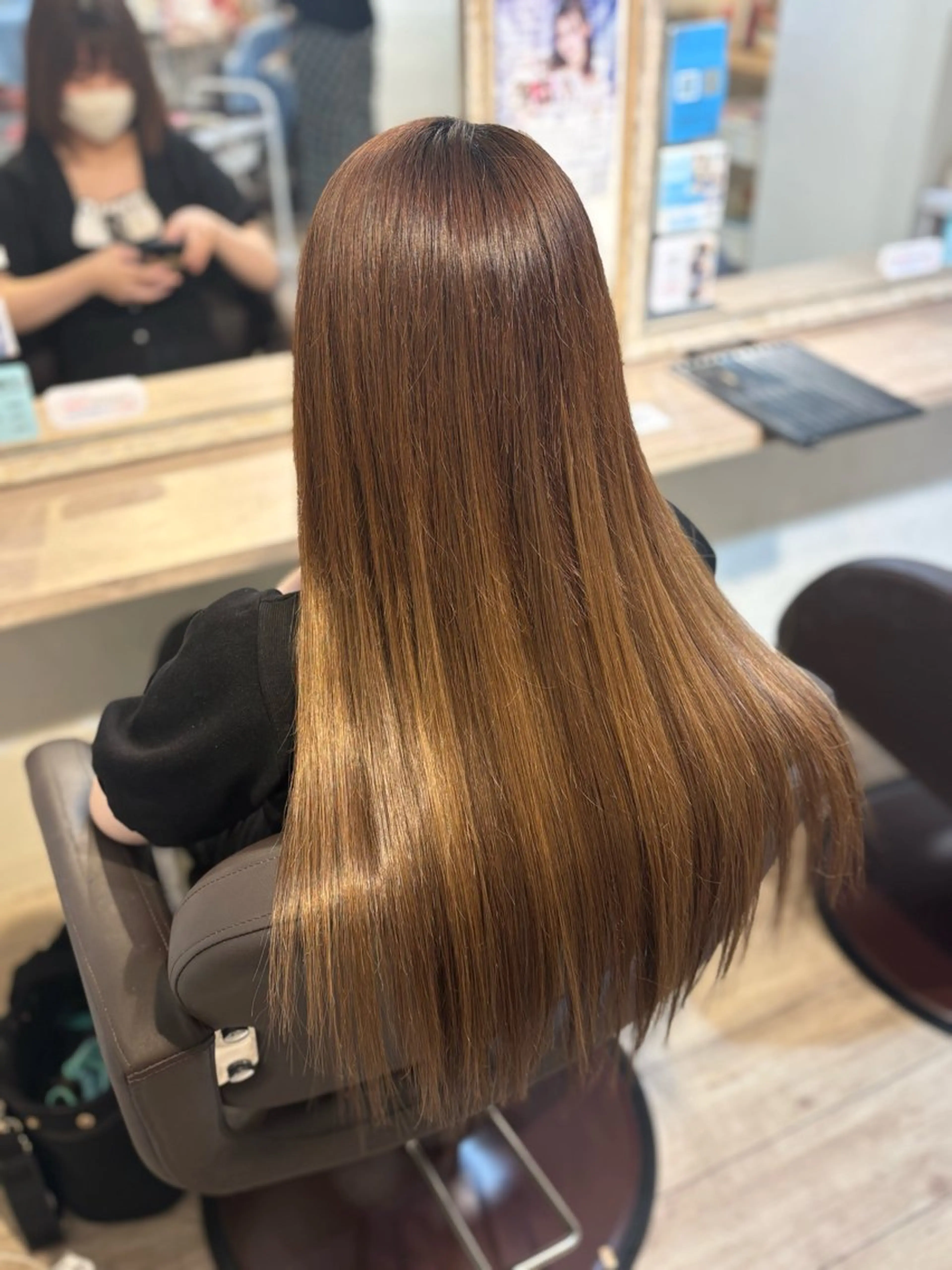 ロング エクステ LARME あんじゅのヘアスタイル