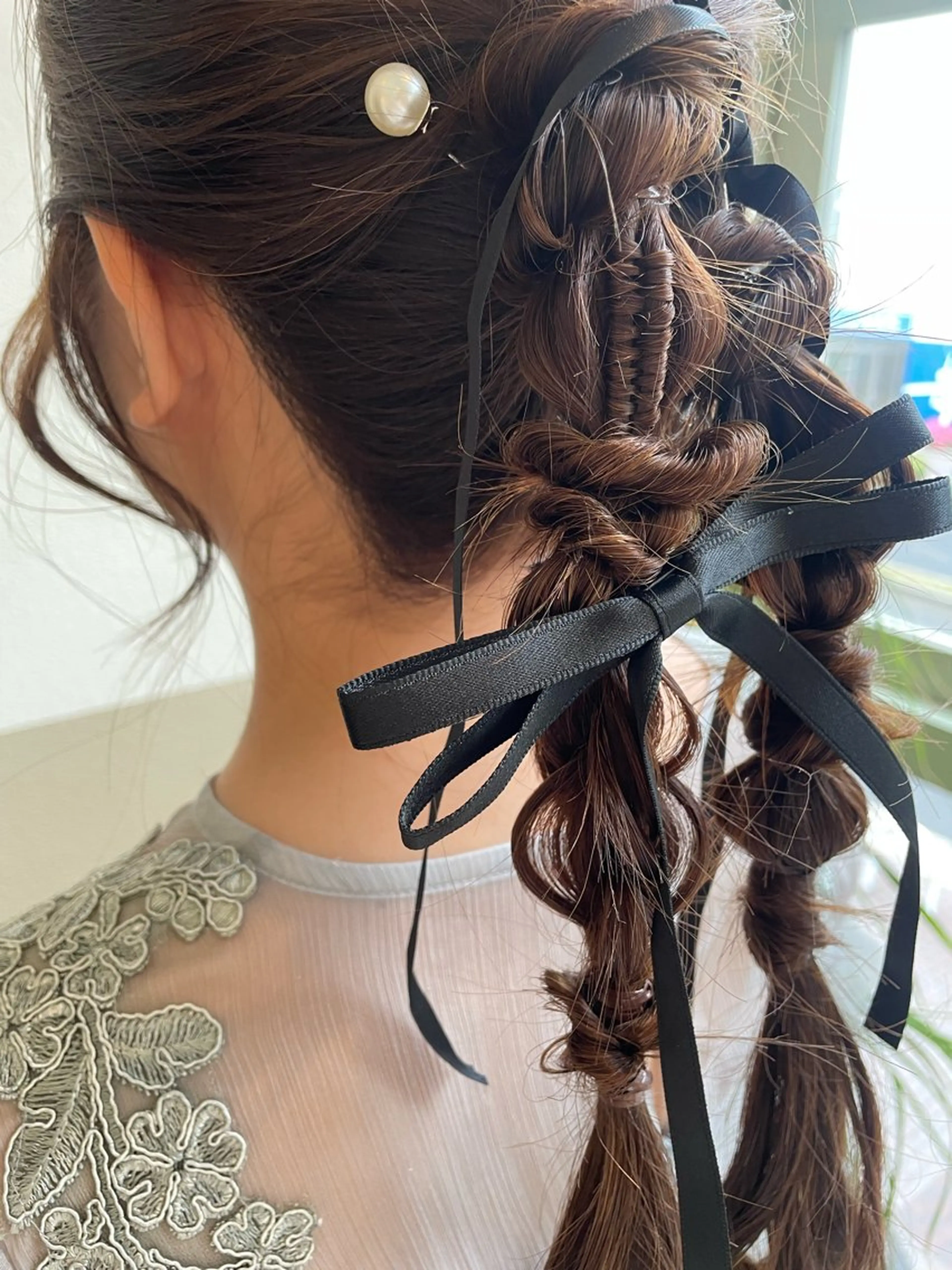 【大切な日に】ヘアセット💐の写真