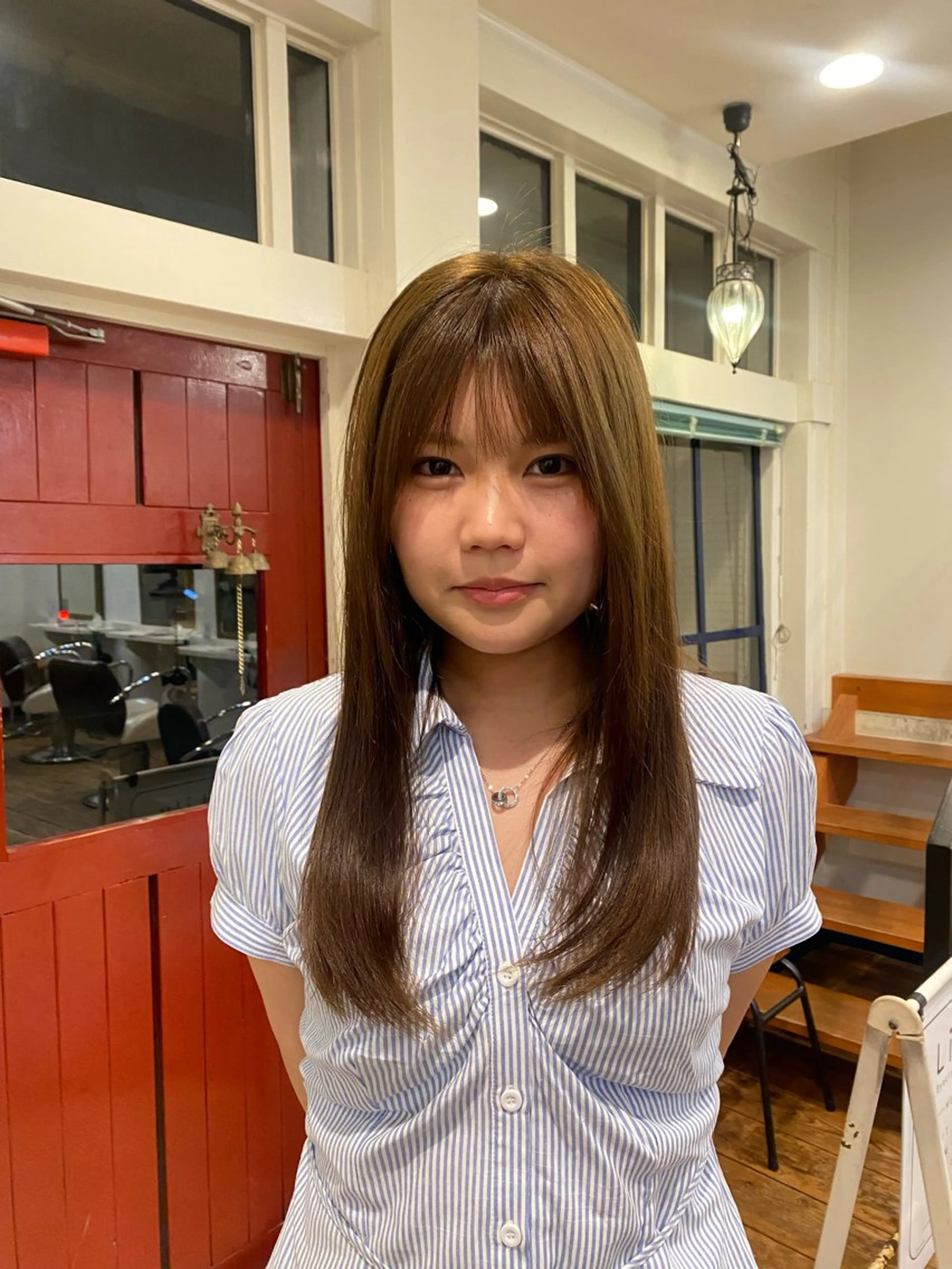 ロング ヘアカラー ソノダ リコのヘアスタイル