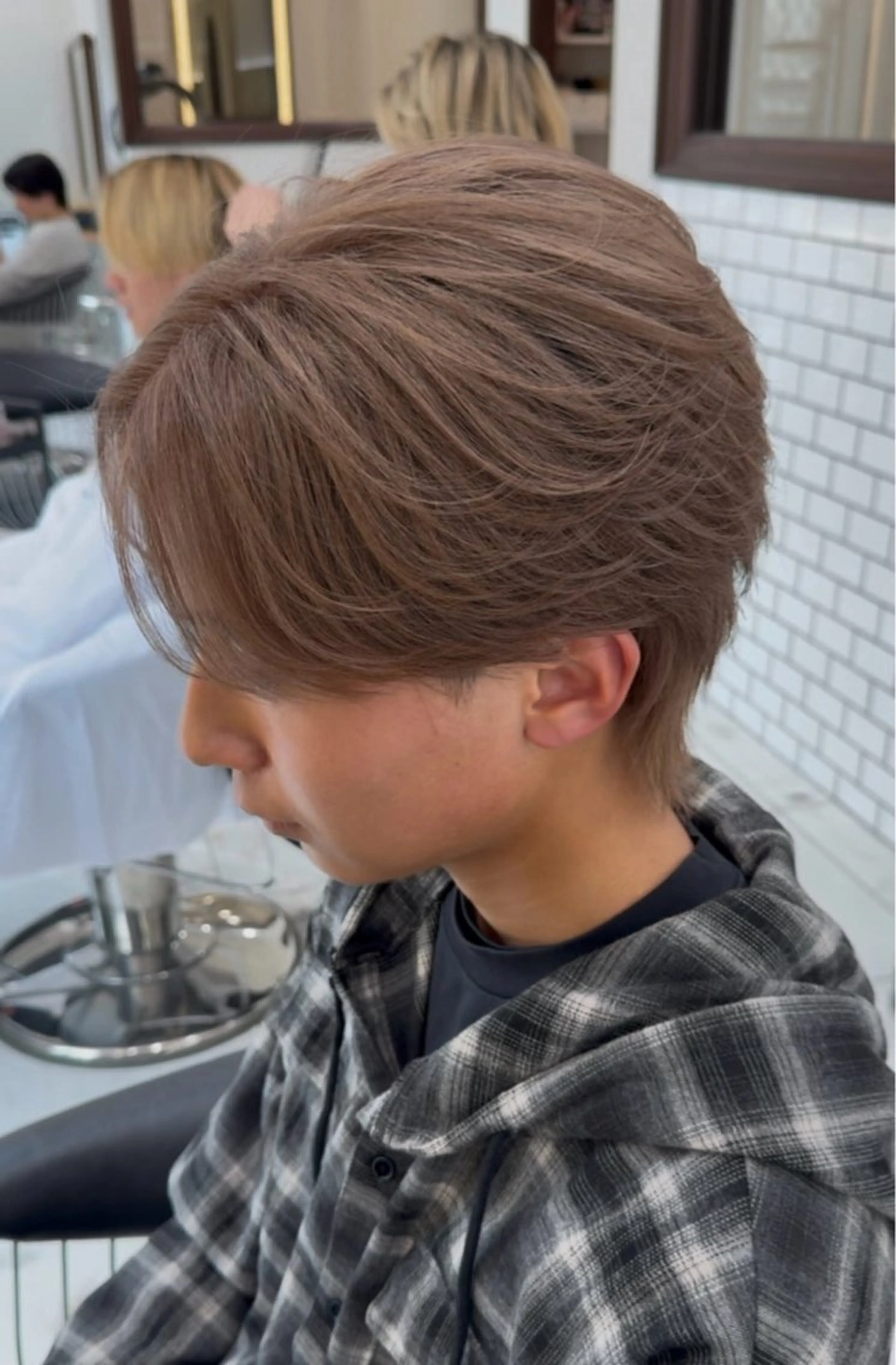 カラー メンズ 菅野 心悠/メンズヘアのヘアスタイル
