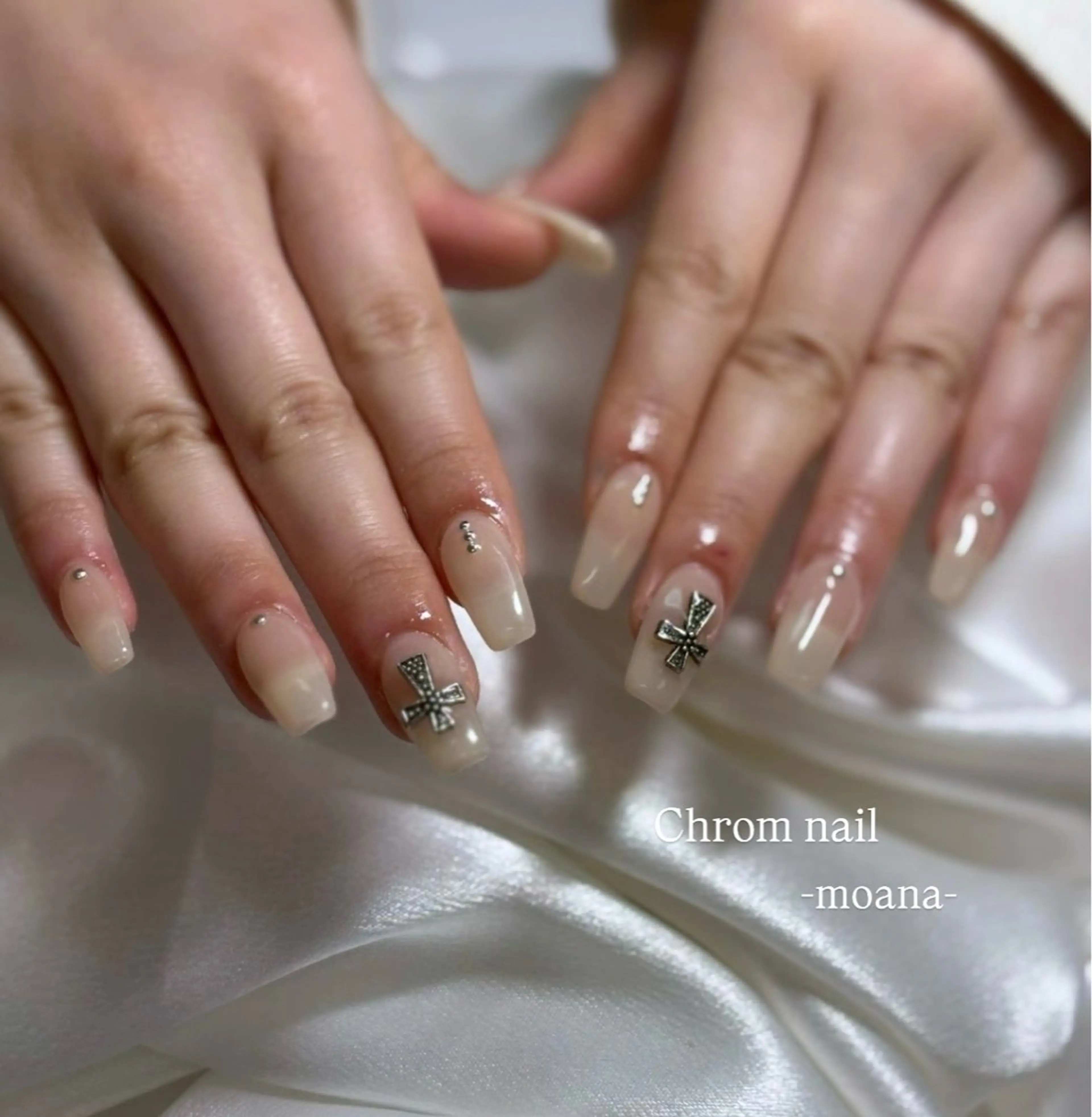 ネイル 韓国ネイル ワンカラーネイル 春ネイル ワンホンネイル ハンドネイル Moana nail Hiyoriのネイルデザイン
