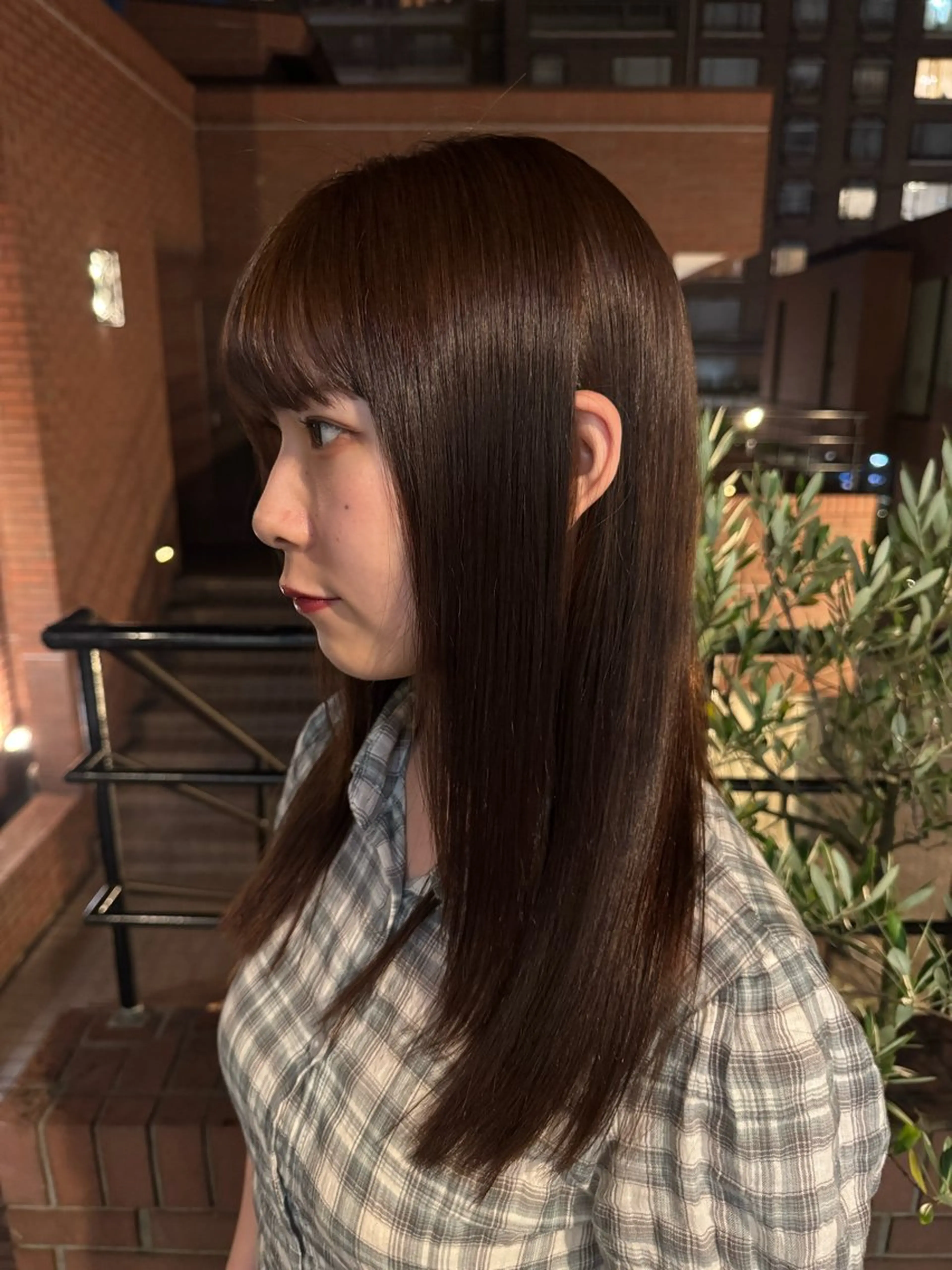 ロング レイヤーカット 🫒natsuのヘアスタイル