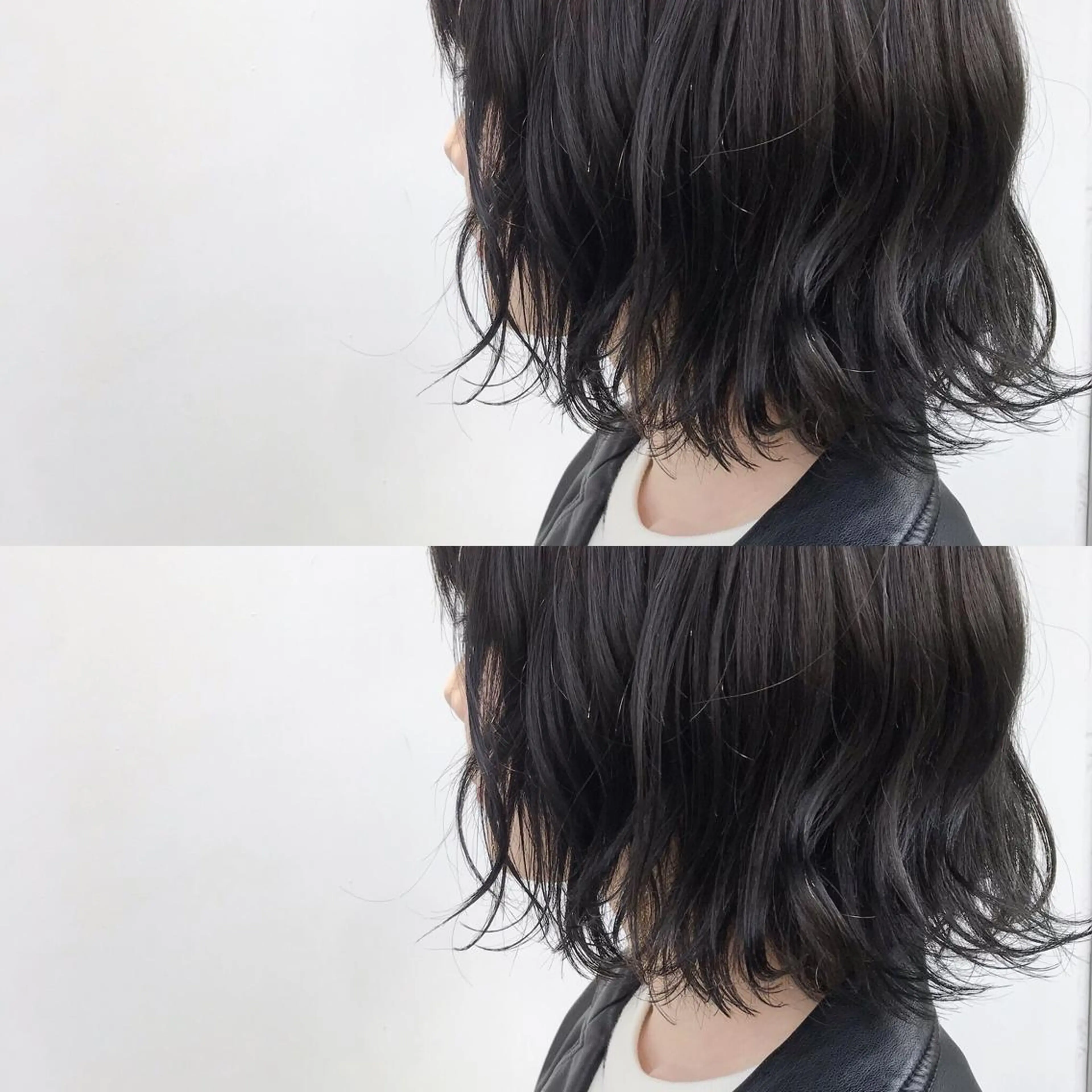 ミディアム カラー カット パーマ トリートメント 嶋佐 昌大 シマサマオのヘアスタイル