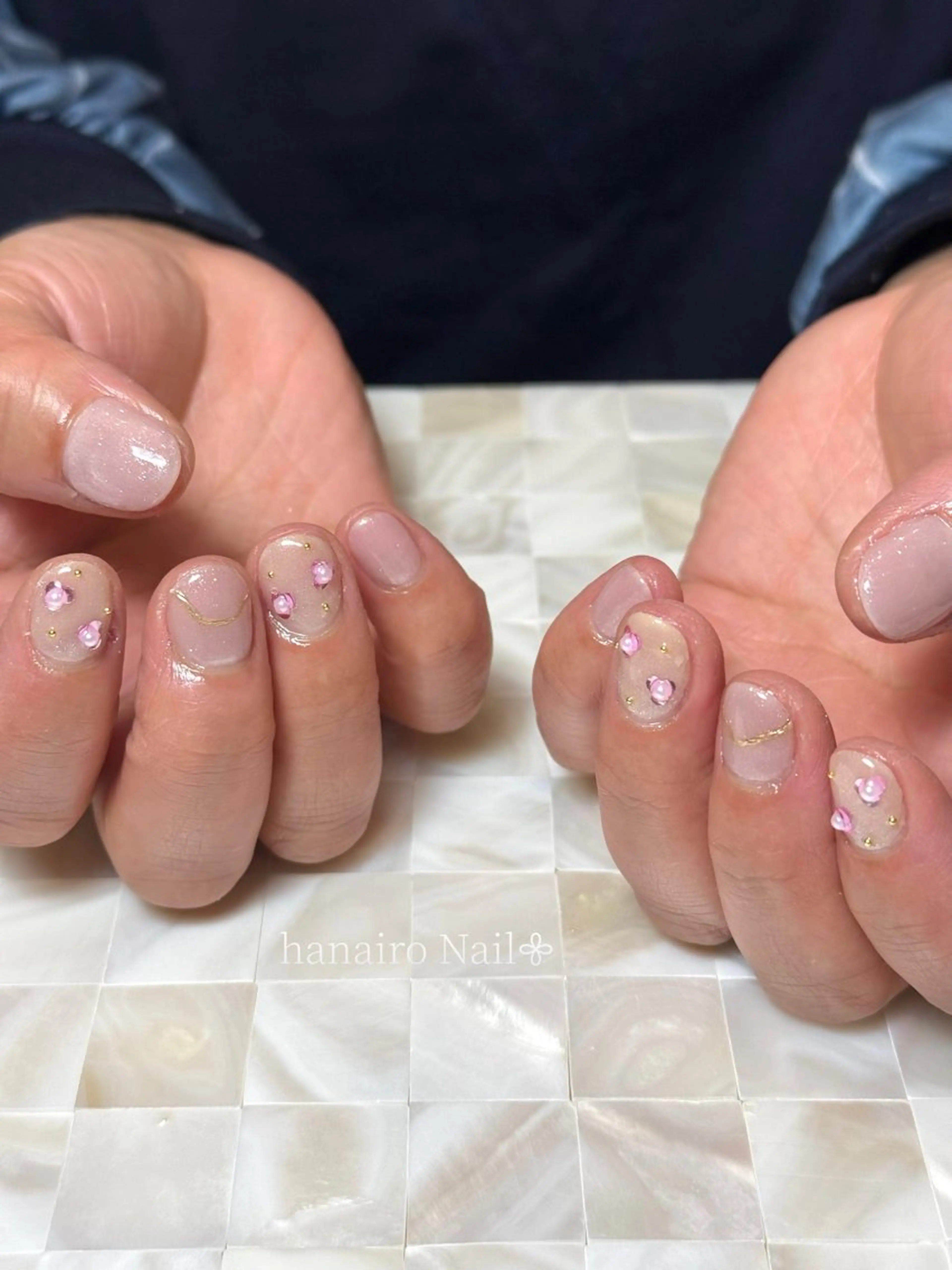 ネイル ハンドネイル hanairo Nailのネイルデザイン