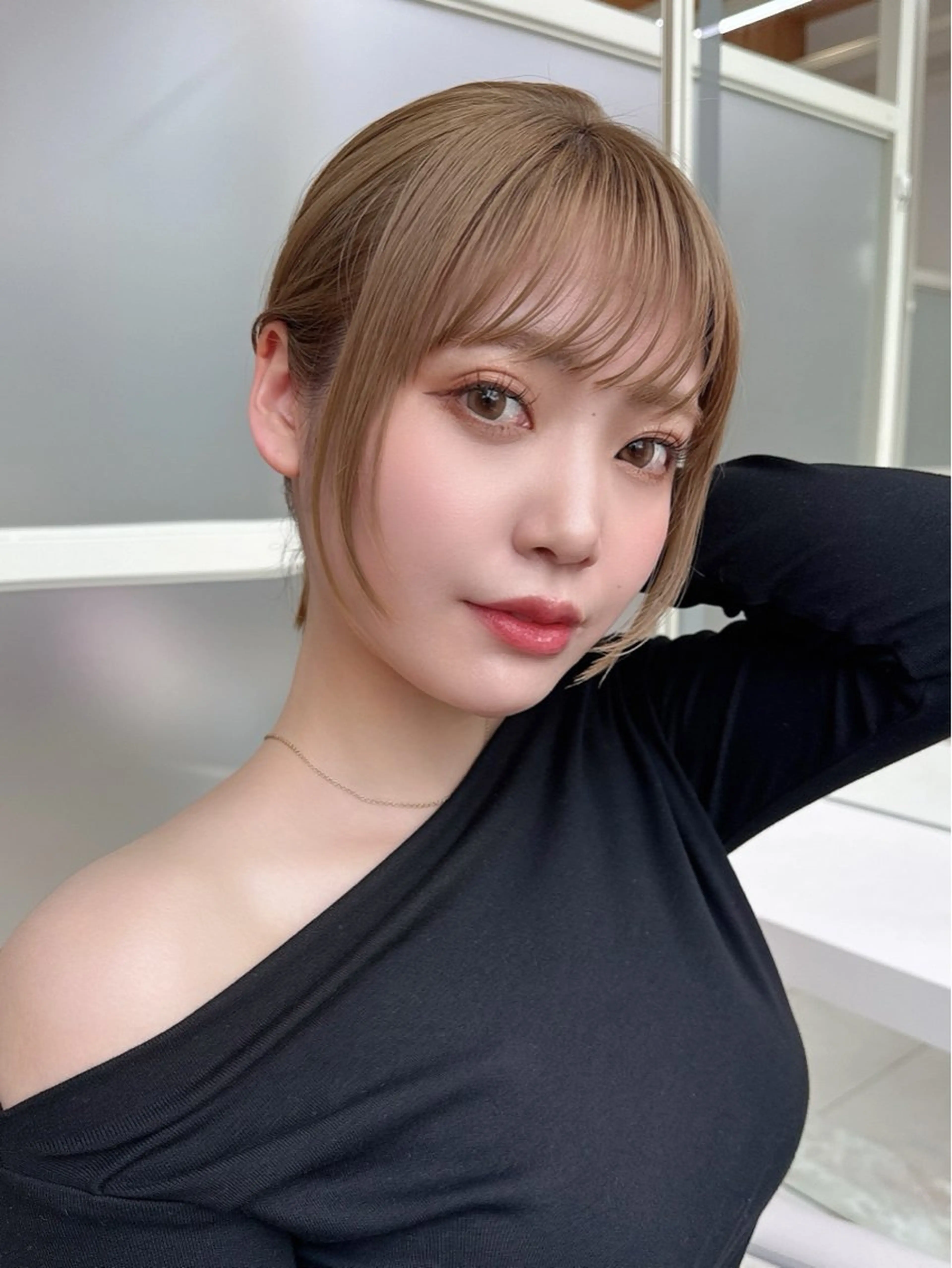 ミディアム 新宿/ 田口雄大のヘアスタイル