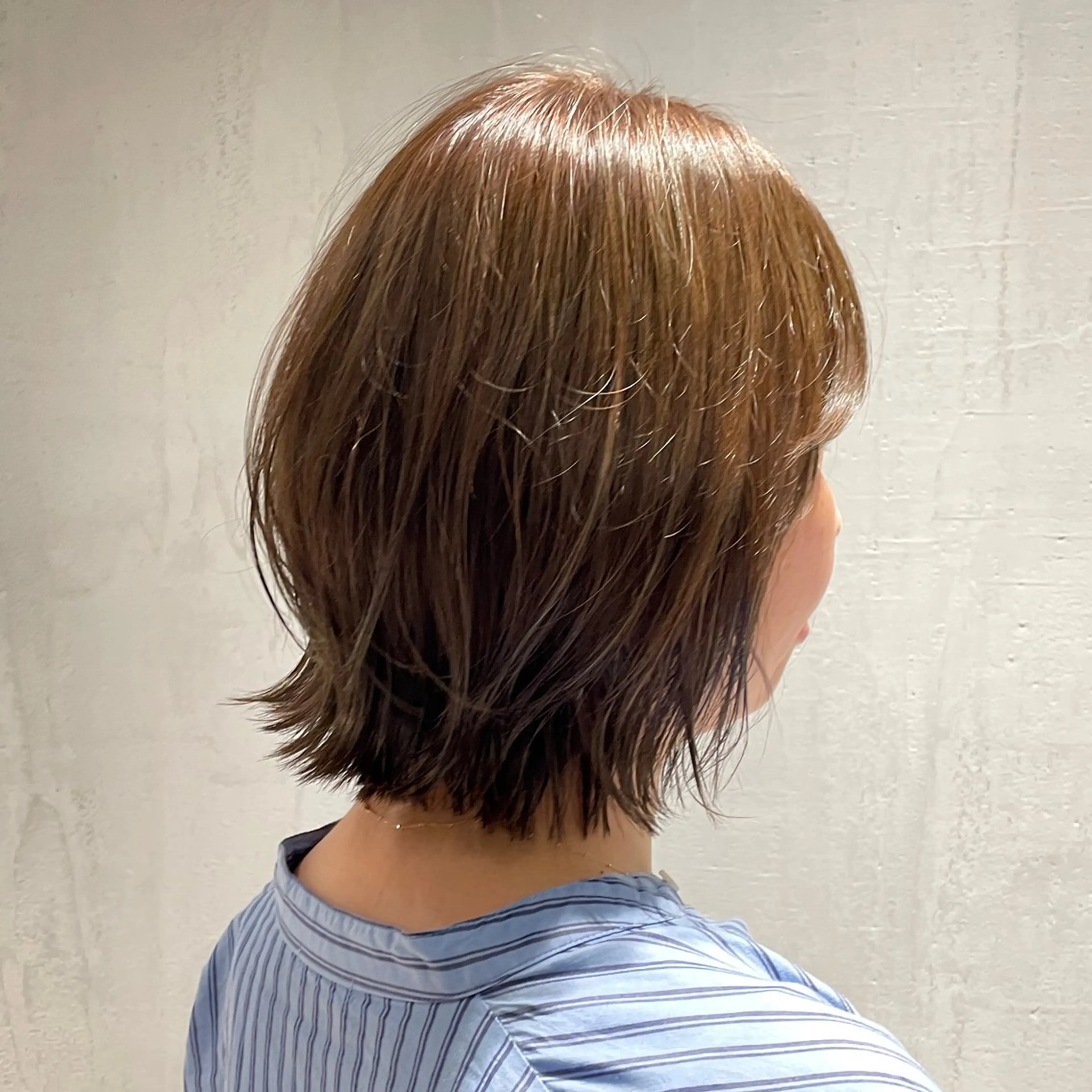 ショート カラー ハイライトカラー ハイライト ヘアカラー トリートメント DX SHARE SALON所属・matka白髪ぼかし 大人ヘア/KEIKOのヘアスタイル